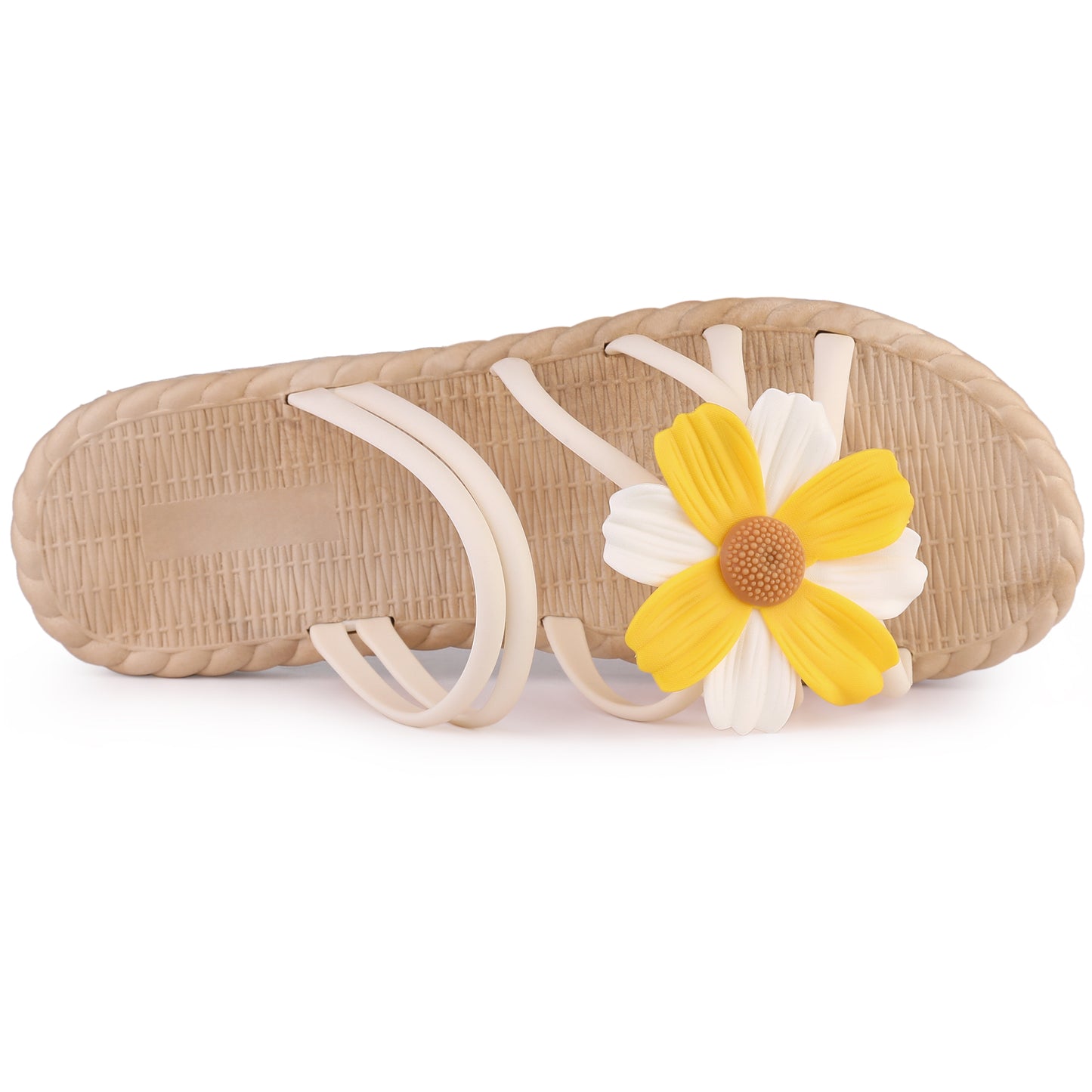 Women's Espadrille Floral Beach Sandals Slip On Slides Sandals