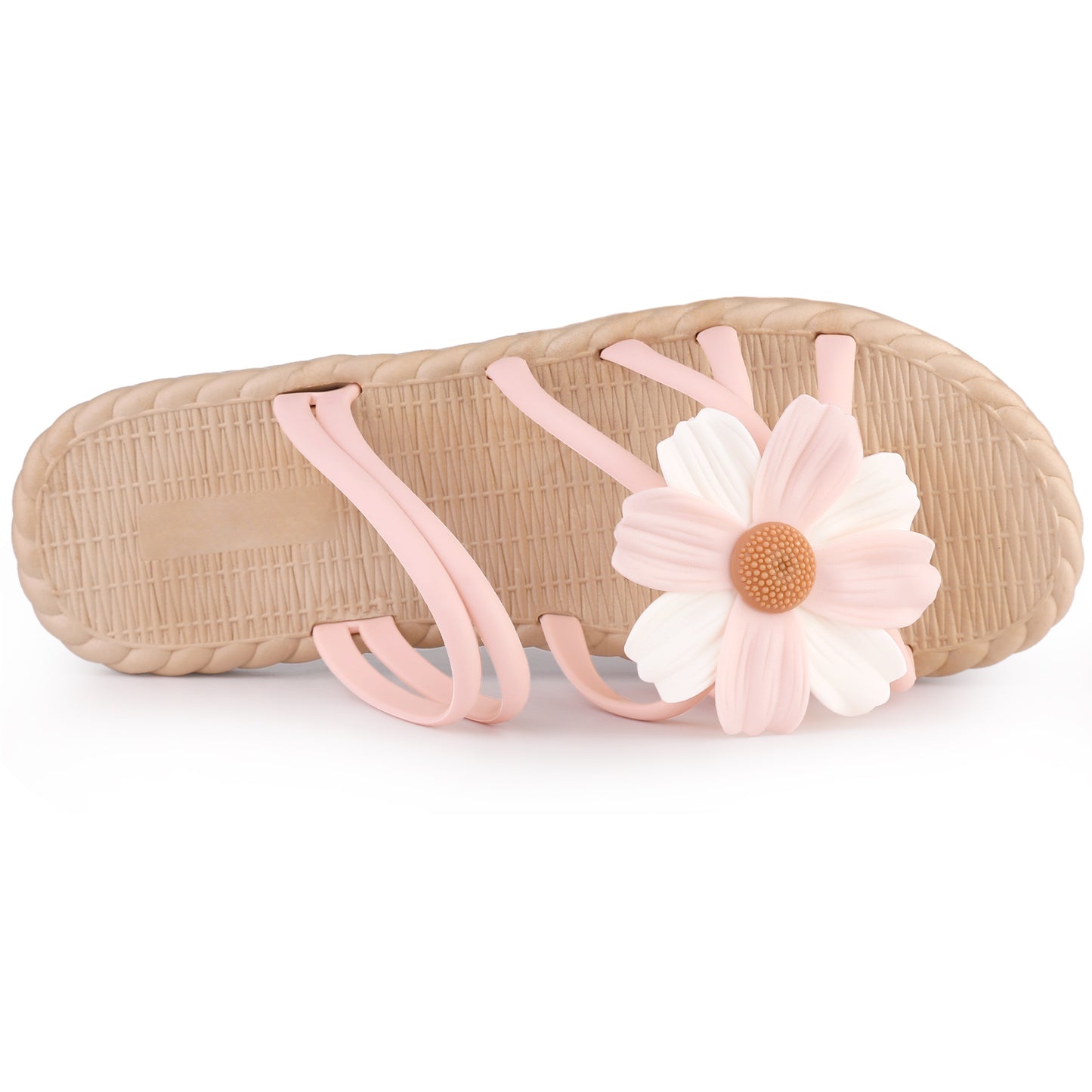 Women's Espadrille Floral Beach Sandals Slip On Slides Sandals