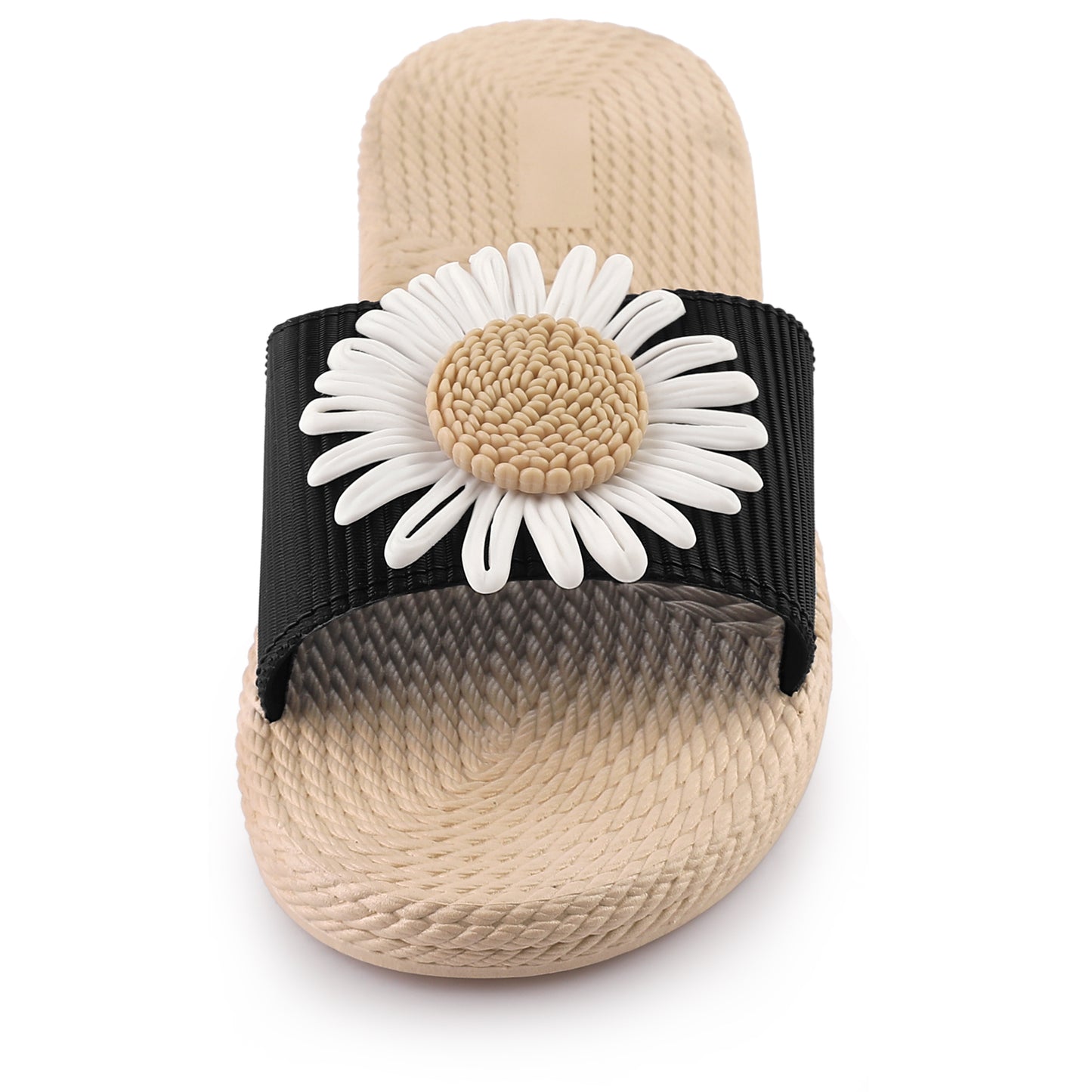 Women's Espadrille Floral Beach Sandals Slip On Slides Sandals