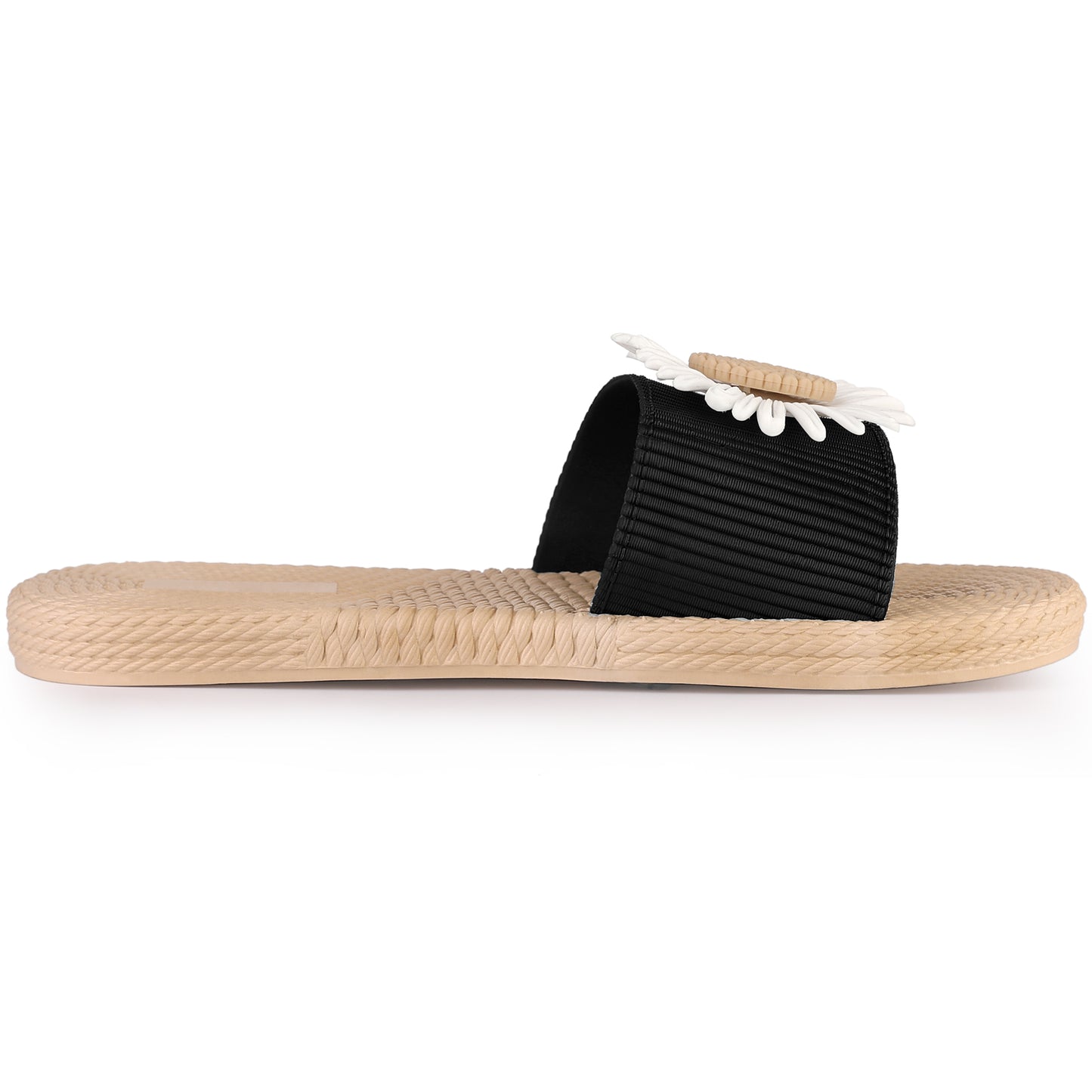 Women's Espadrille Floral Beach Sandals Slip On Slides Sandals