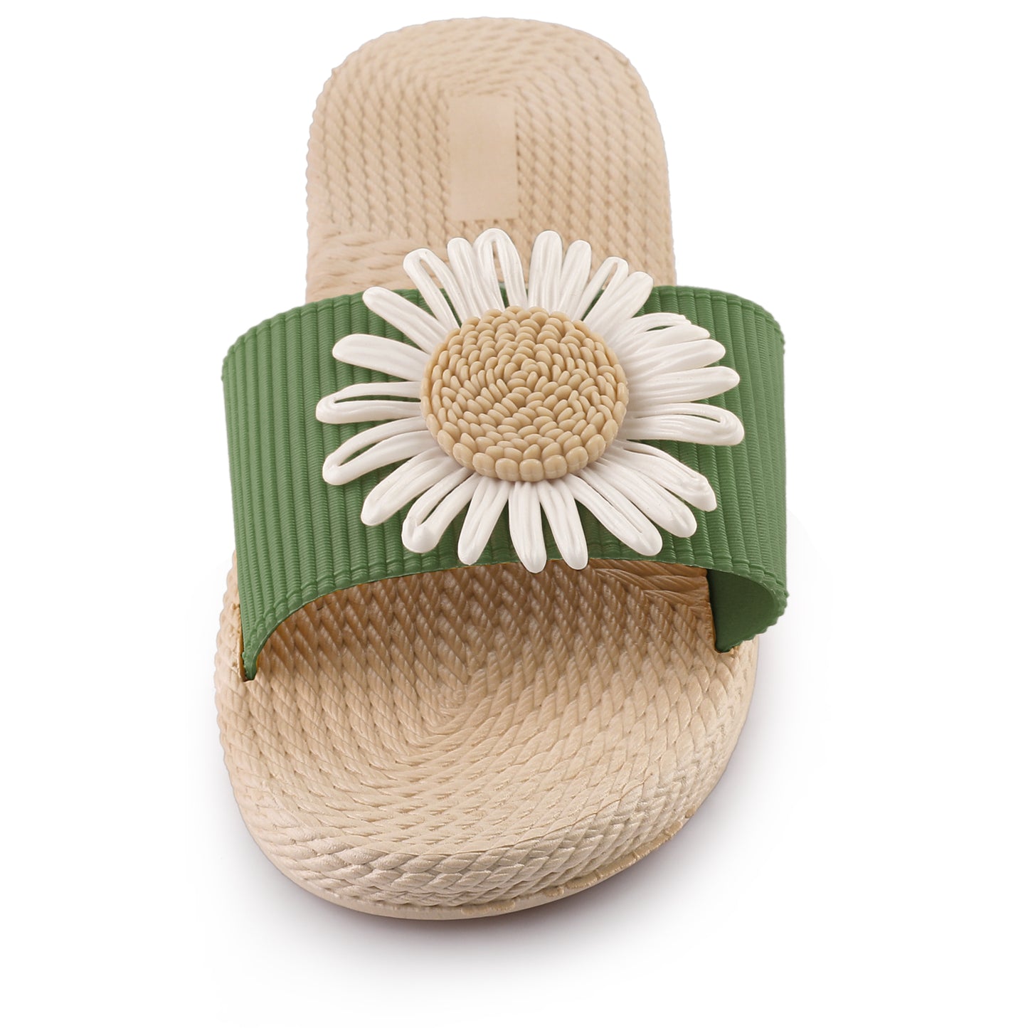 Women's Espadrille Floral Beach Sandals Slip On Slides Sandals