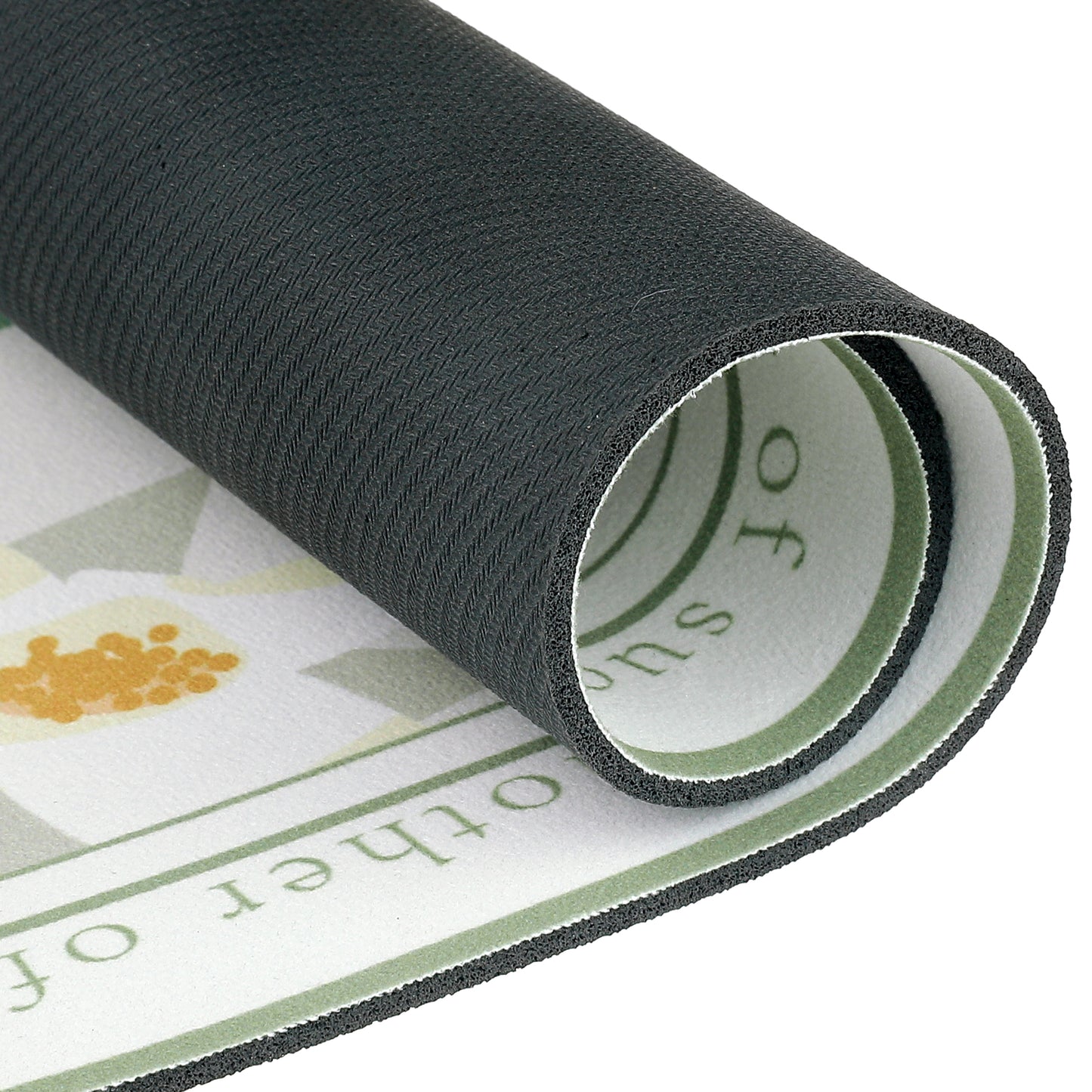 PVC Rubber Non-Slip Quick Dry Rugs Fit Under Door Super Absorbent Thin Bath Mats for Bathroom
