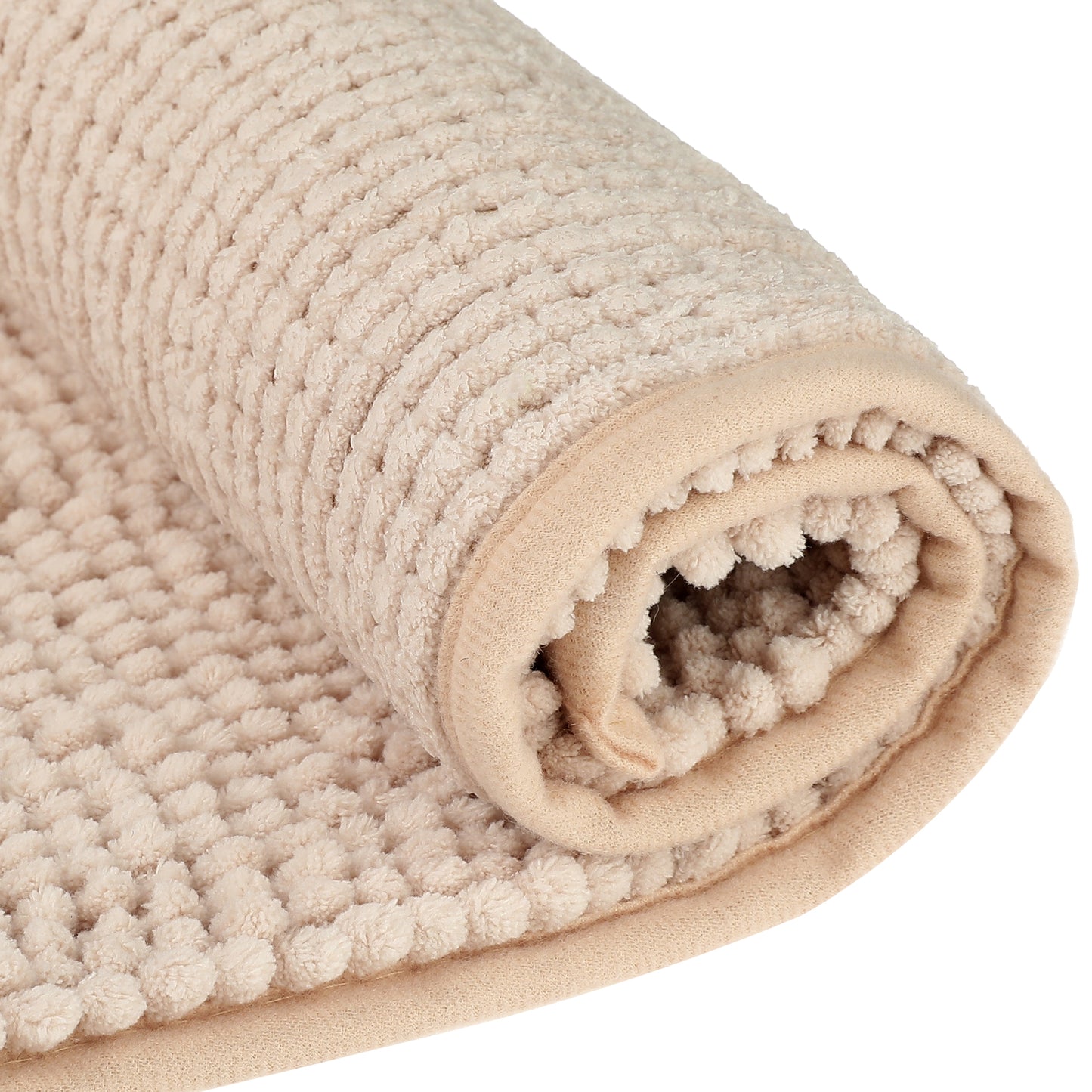 Bathroom Rugs, Soft Plush & Fluffy Bath Mats Non Slip Extra Thick Microfiber Bath Mats