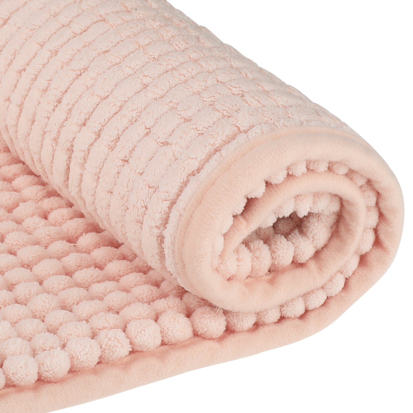 Bathroom Rugs, Soft Plush & Fluffy Bath Mats Non Slip Extra Thick Microfiber Bath Mats
