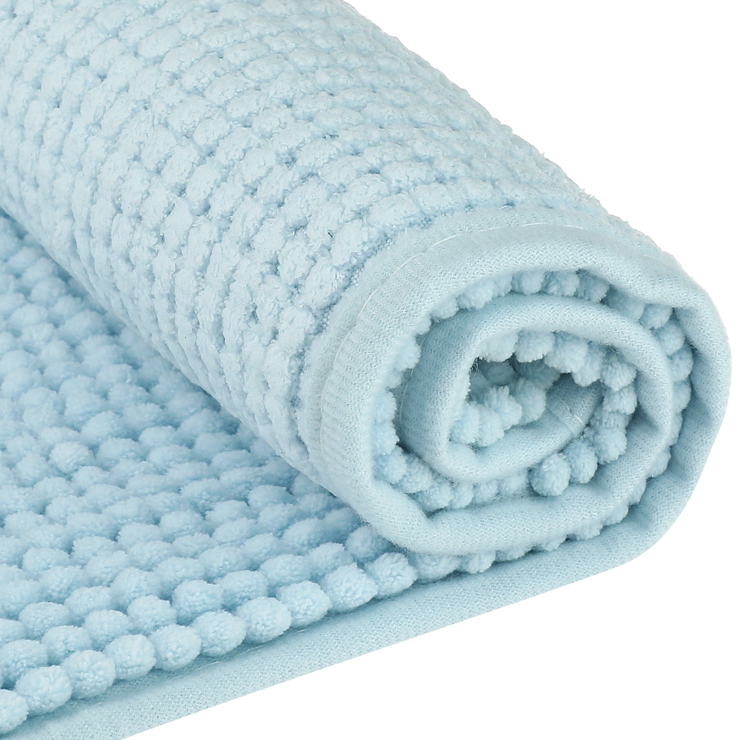 Bathroom Rugs, Soft Plush & Fluffy Bath Mats Non Slip Extra Thick Microfiber Bath Mats