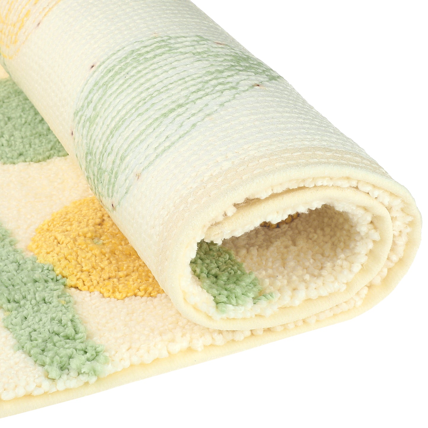 Bathroom Rugs, Soft Plush Non Slip Printing Quick Dry Reversible Microfiber Bath Mats