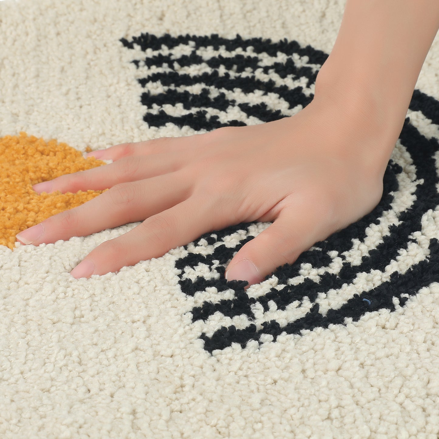 Indoor Door Mat Non-Slip Absorbent Resist Dirt Entrance Mat Soft Fluffy Carpet Outdoor Doormats