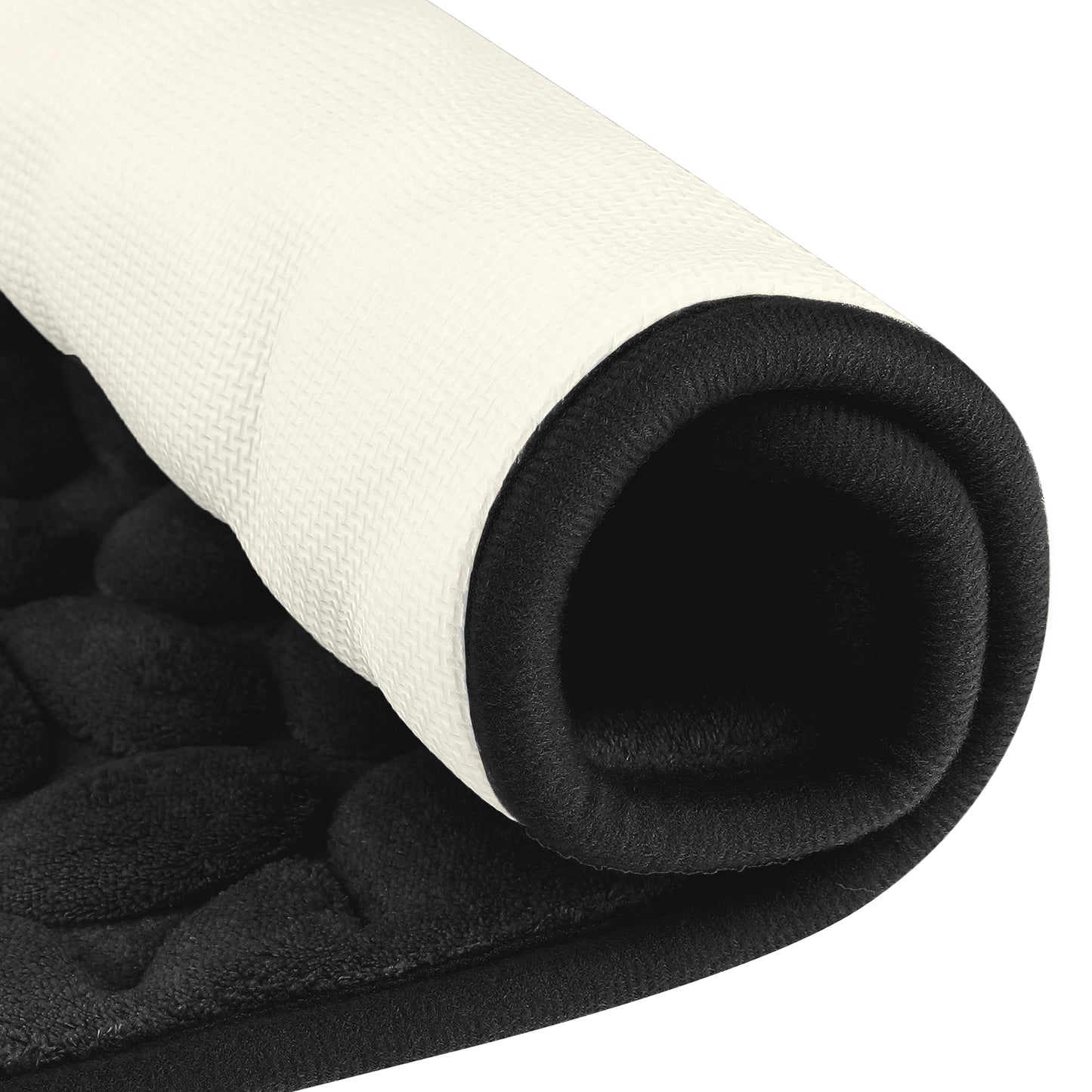 Memory Foam Bathroom Rugs Ultra Soft Non-Slip Water Absorbent Quick Dry Bath Mats