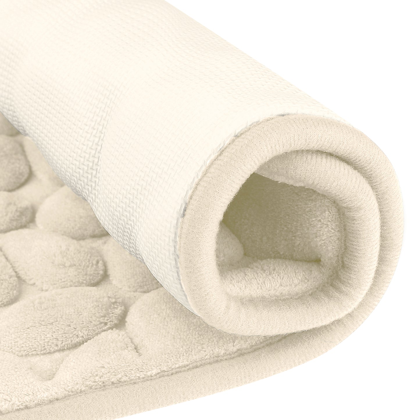 Memory Foam Bathroom Rugs Ultra Soft Non-Slip Water Absorbent Quick Dry Bath Mats