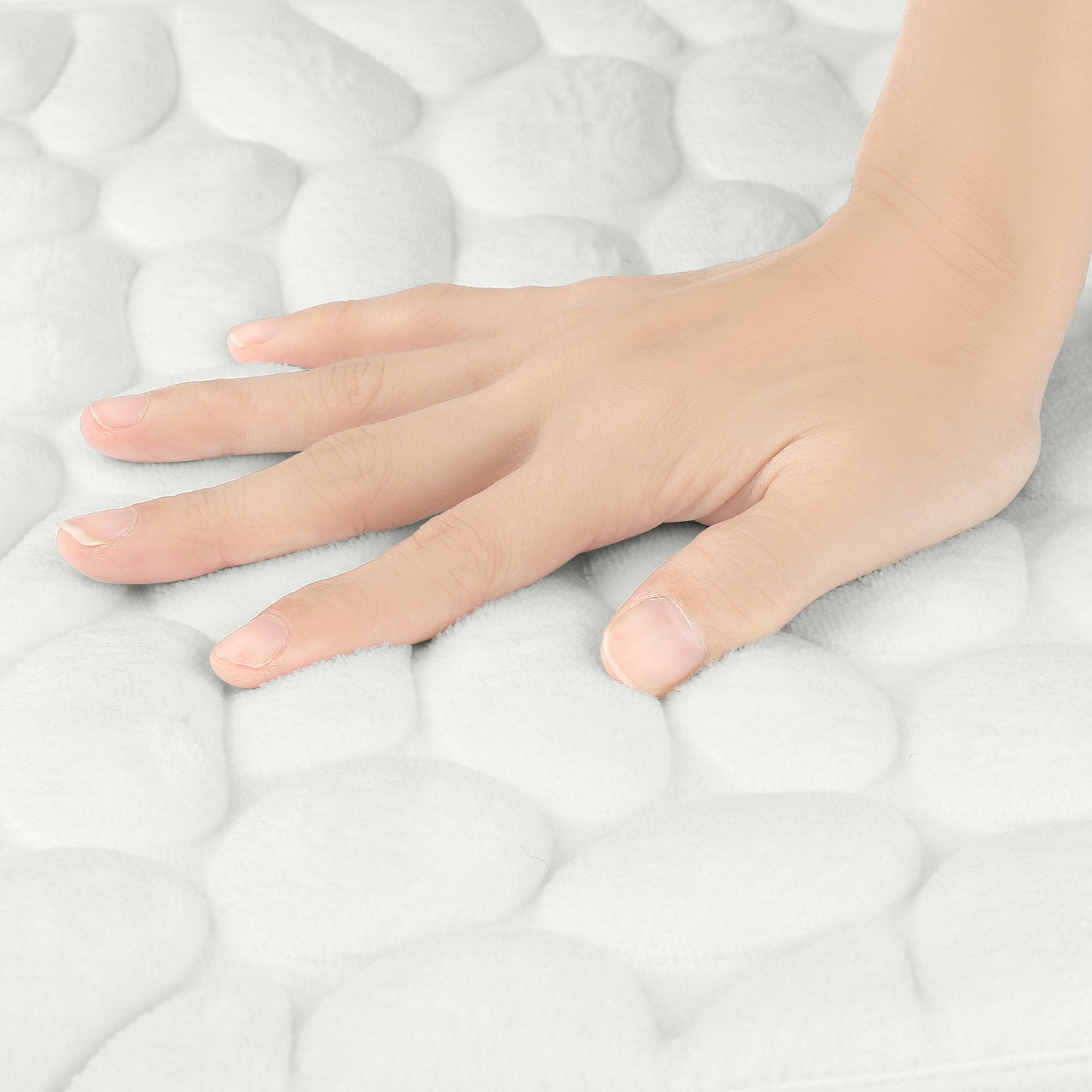 Memory Foam Bathroom Rugs Ultra Soft Non-Slip Water Absorbent Quick Dry Bath Mats