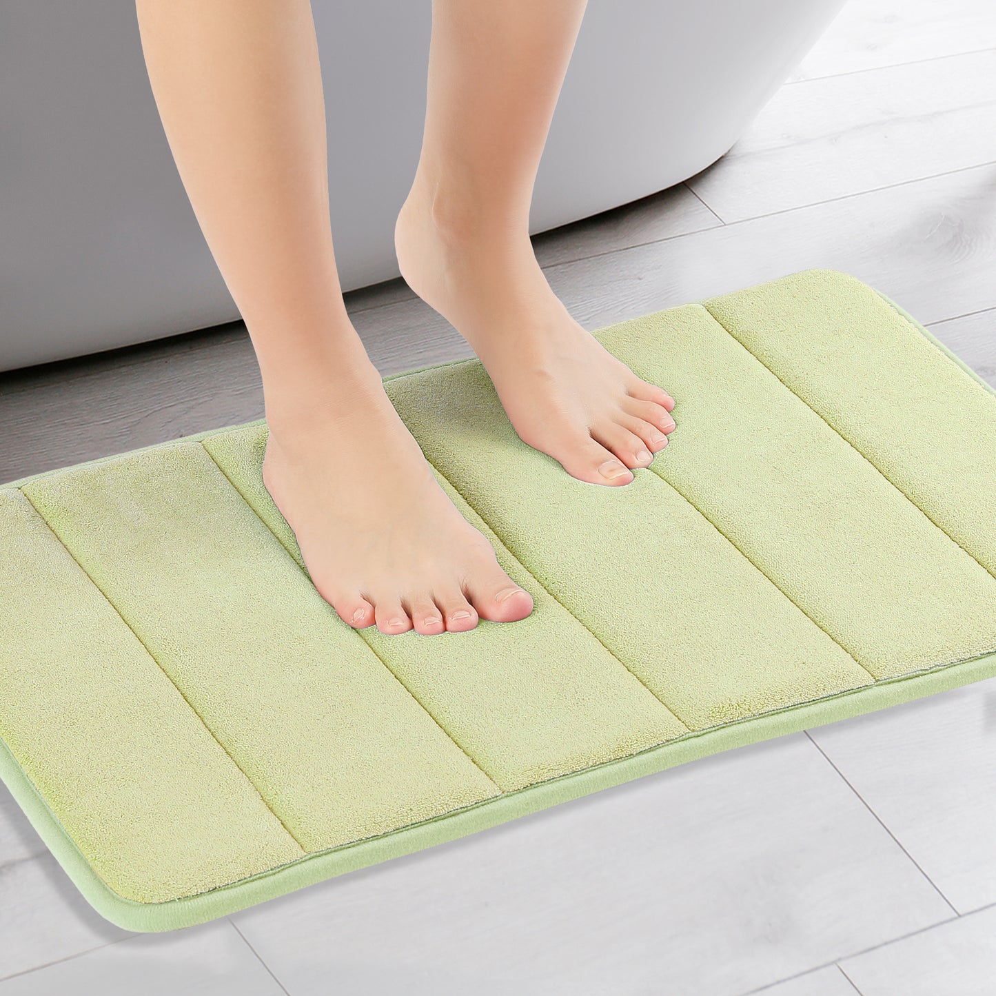 Non Slip Bathroom Rug Thick Soft Bathroom Mat Quick Dry Anti Skid Bath Mats
