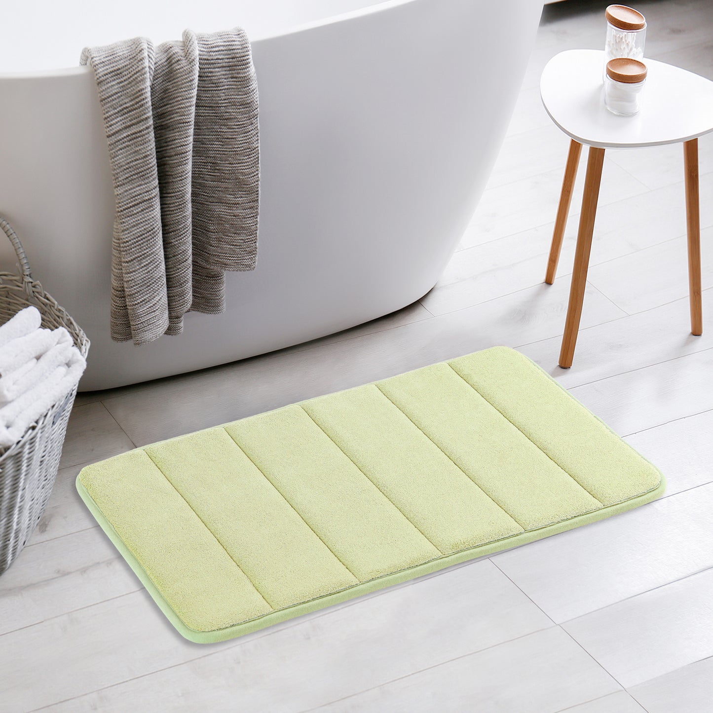 Non Slip Bathroom Rug Thick Soft Bathroom Mat Quick Dry Anti Skid Bath Mats