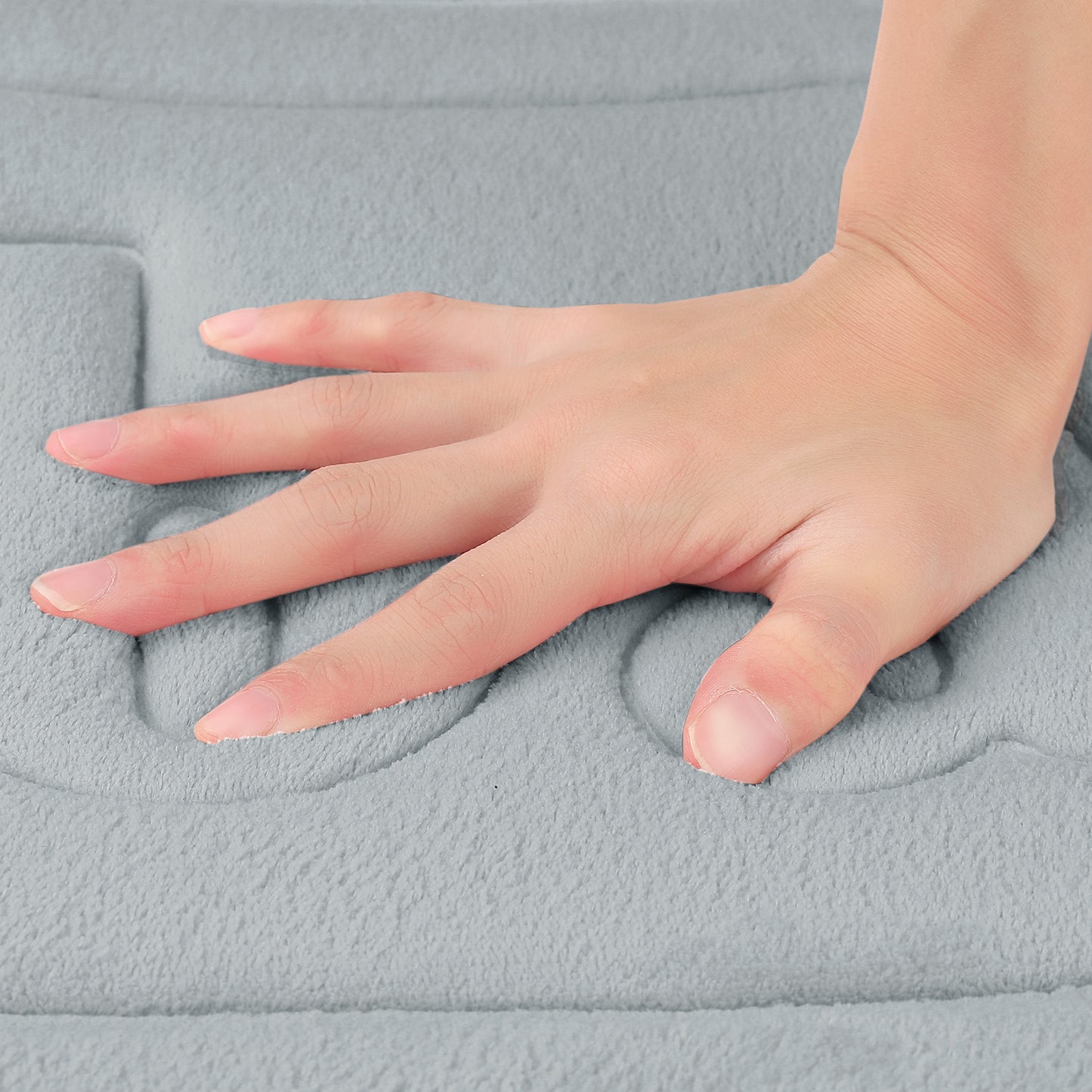 Memory Foam Bathroom Rugs, Non Skid Bottom Water Absorbent Quick Dry Bath Mats