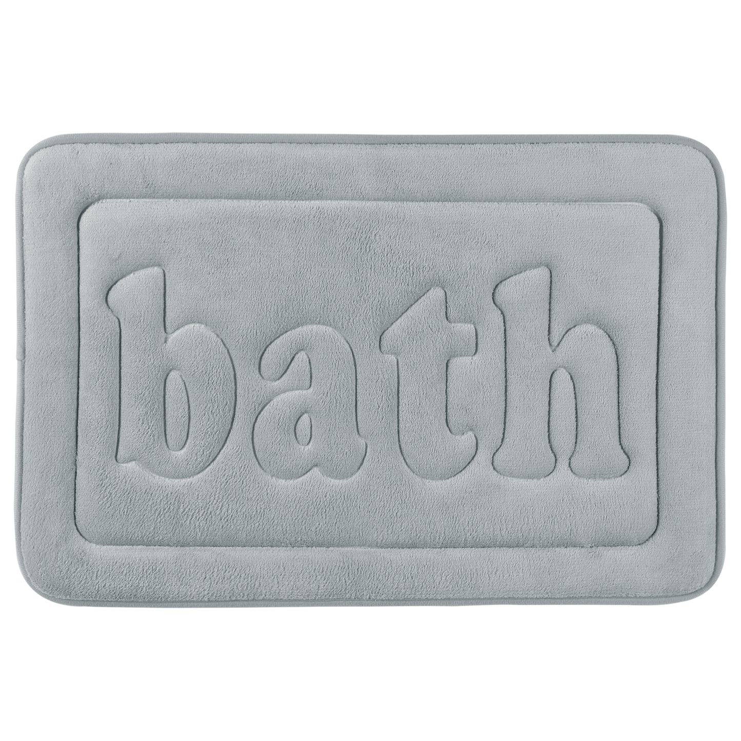 Memory Foam Bathroom Rugs, Non Skid Bottom Water Absorbent Quick Dry Bath Mats