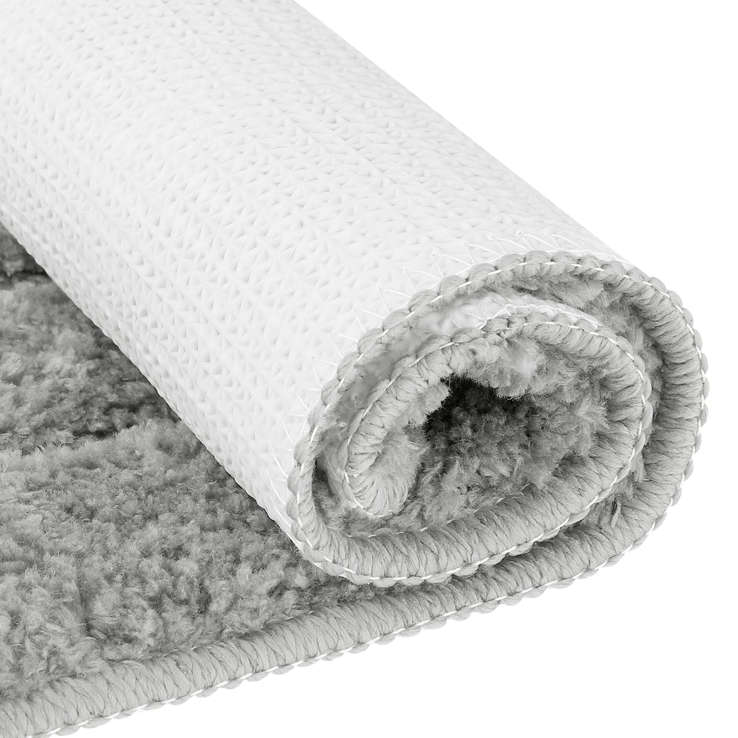 Bathroom Rug, Soft Absorbent Bathroom Rug, Non Slip Plush Machine Washable Dry Bath Mats