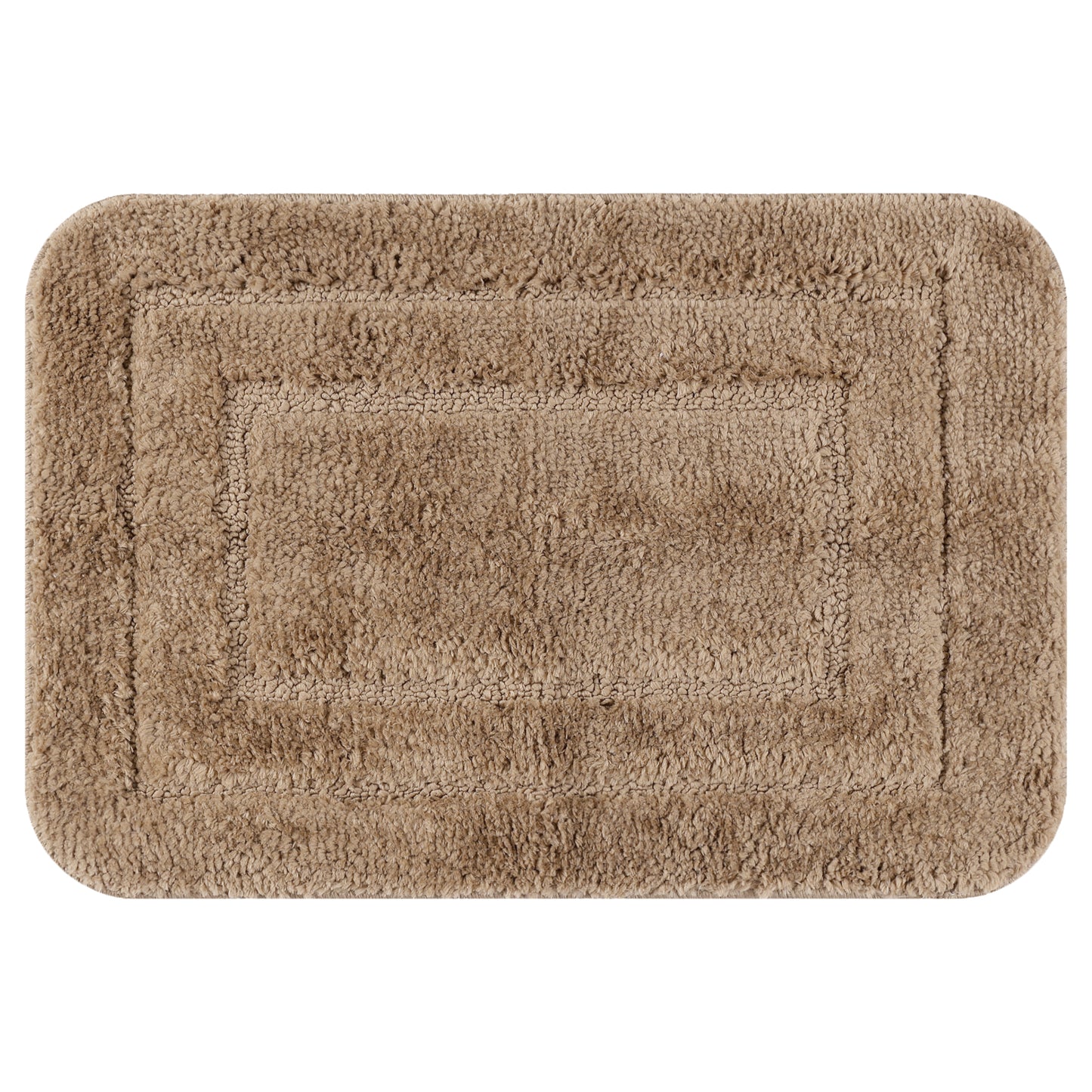 Bathroom Rug, Soft Absorbent Bathroom Rug, Non Slip Plush Machine Washable Dry Bath Mats