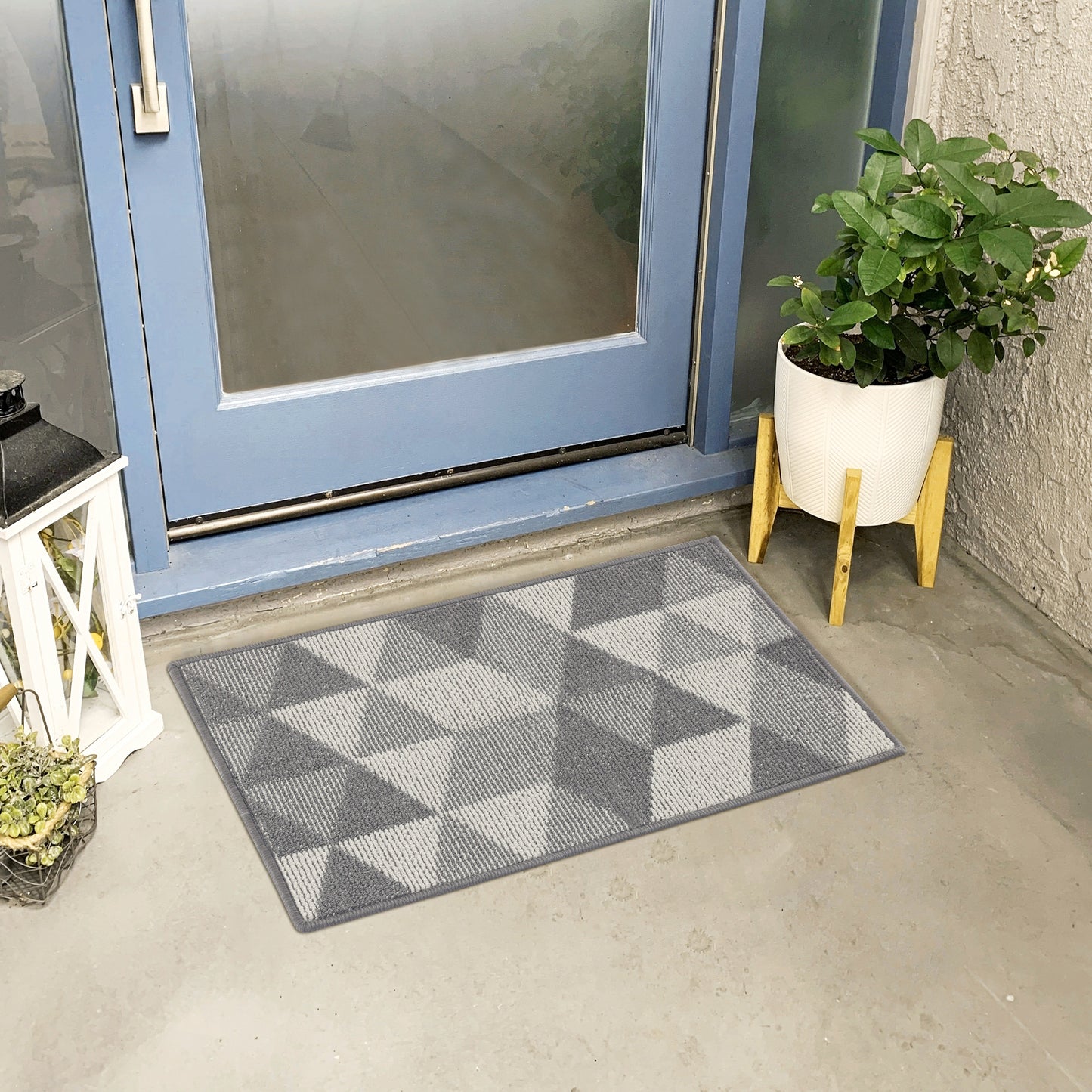 Door Mat Durable Easy Clean Absorbent, Washable, Dirt Resist Indoor Outdoor Mats