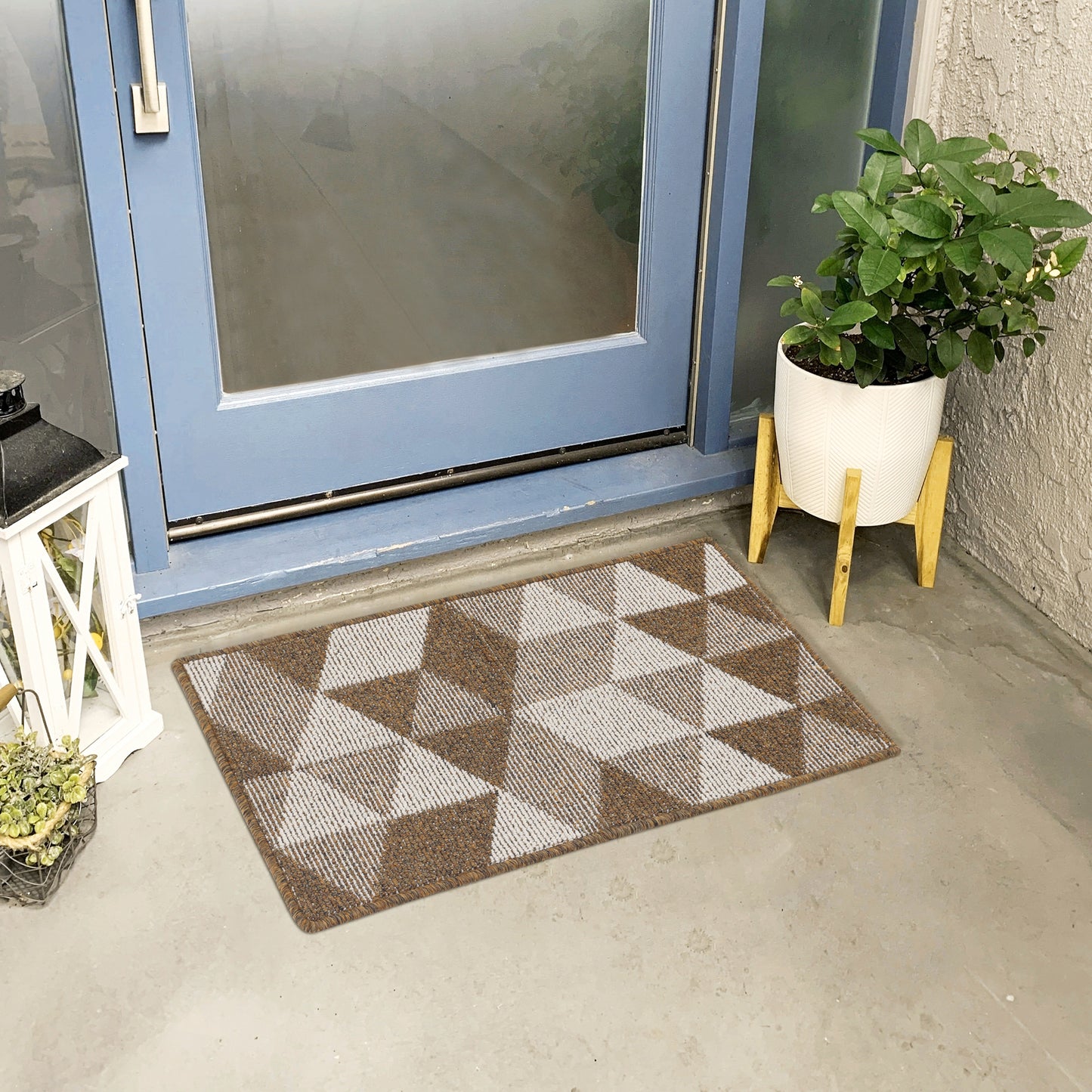Door Mat Durable Easy Clean Absorbent, Washable, Dirt Resist Indoor Outdoor Mats