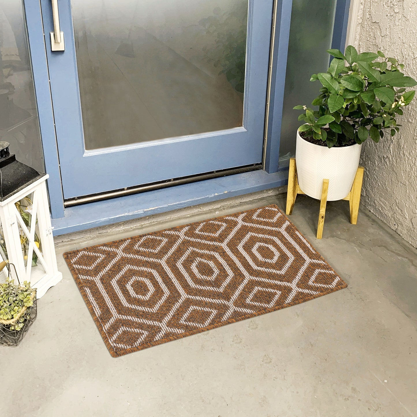 Door Mat Durable Easy Clean Absorbent, Washable, Dirt Resist Indoor Outdoor Mats