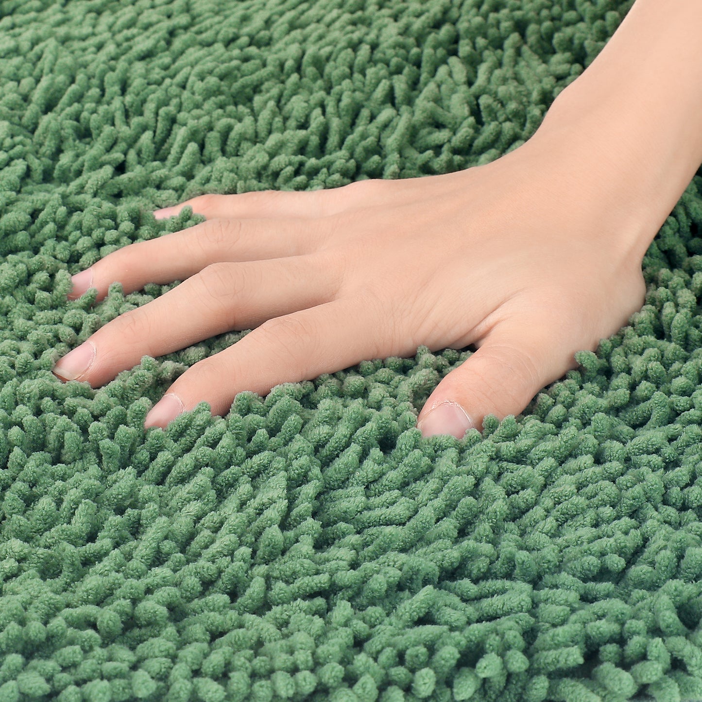 Bath Mats for Bathroom Non Slip, Soft Fluffy Shag Bath Rugs for Bathroom Washable