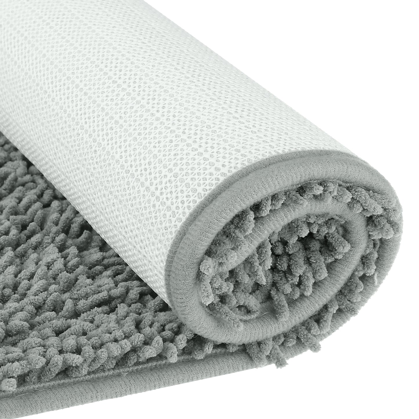 Bath Mats for Bathroom Non Slip, Soft Fluffy Shag Bath Rugs for Bathroom Washable