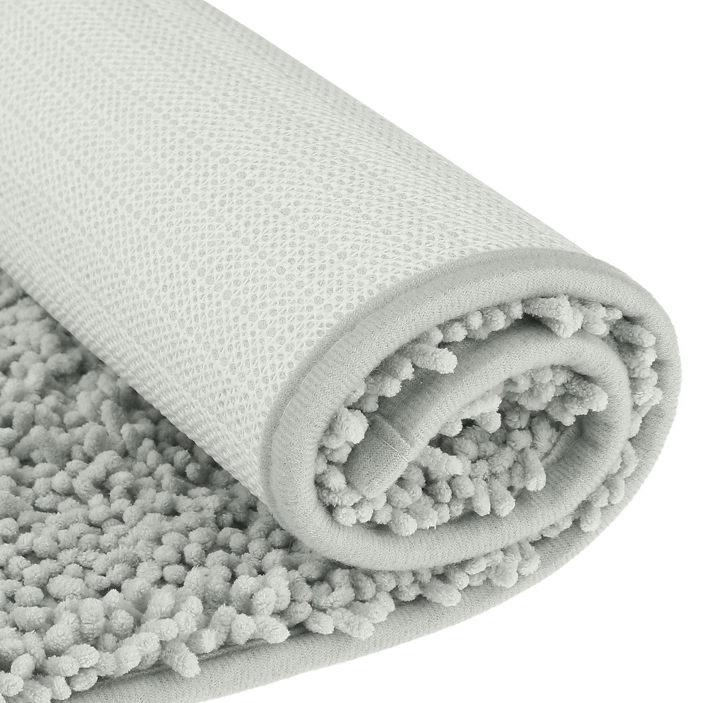 Bath Mats for Bathroom Non Slip, Soft Fluffy Shag Bath Rugs for Bathroom Washable