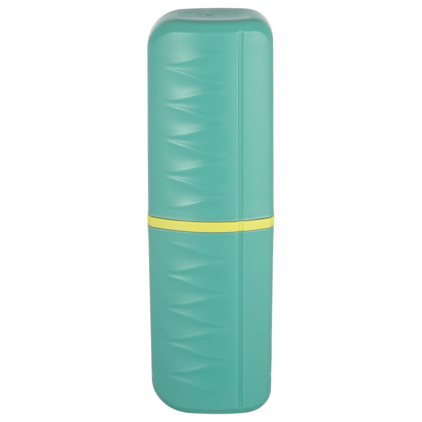 Lightweight Plastic Traveling Toothbrush Holders Case, 2.36"x1.57"x7.87" Green