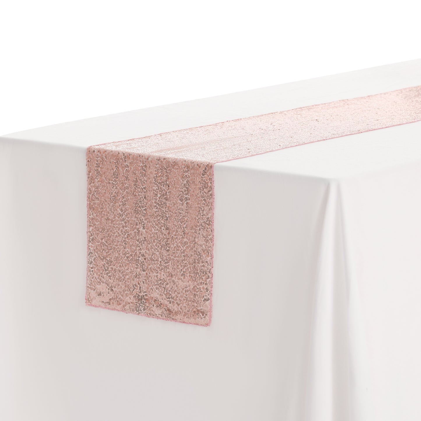 1 paquete de caminos de mesa, camino de tela con lentejuelas brillantes, decoraciones de mesa brillantes