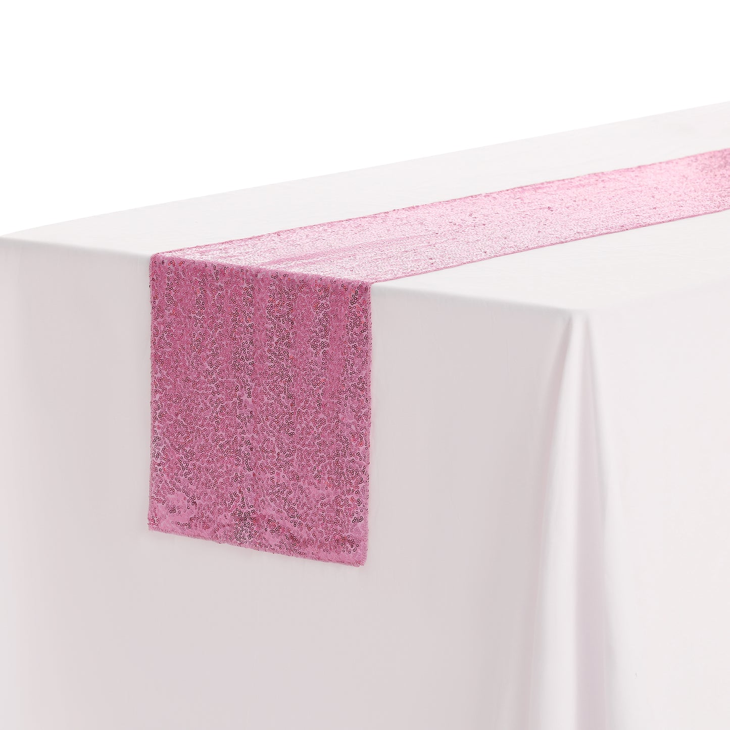 1 Pack Table Runners, Glitter Sequin Fabric Runner Shiny Table Decorations