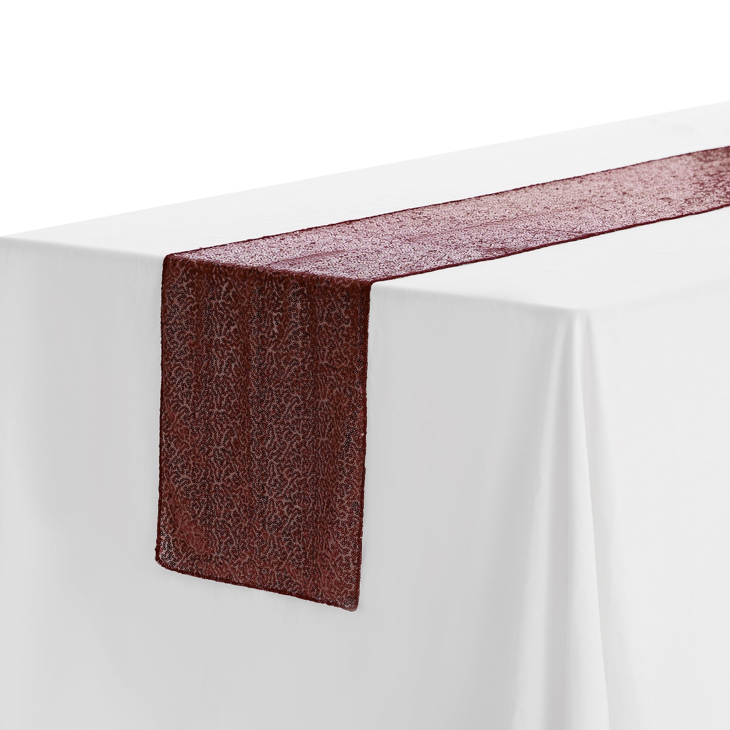 1 Pack Table Runners, Glitter Sequin Fabric Runner Shiny Table Decorations