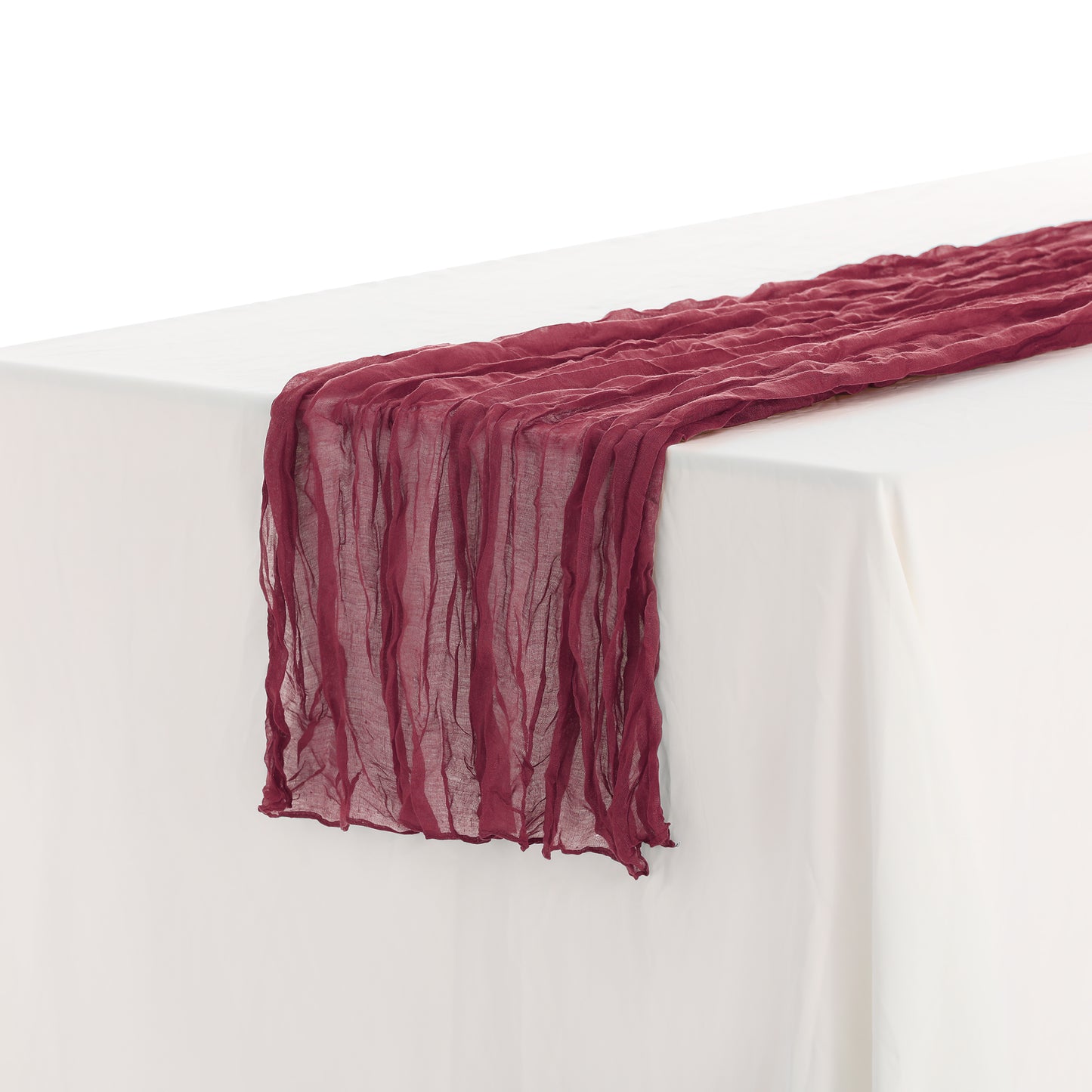 6 Pack Farmhouse Table Runner, Rustic Table Runner