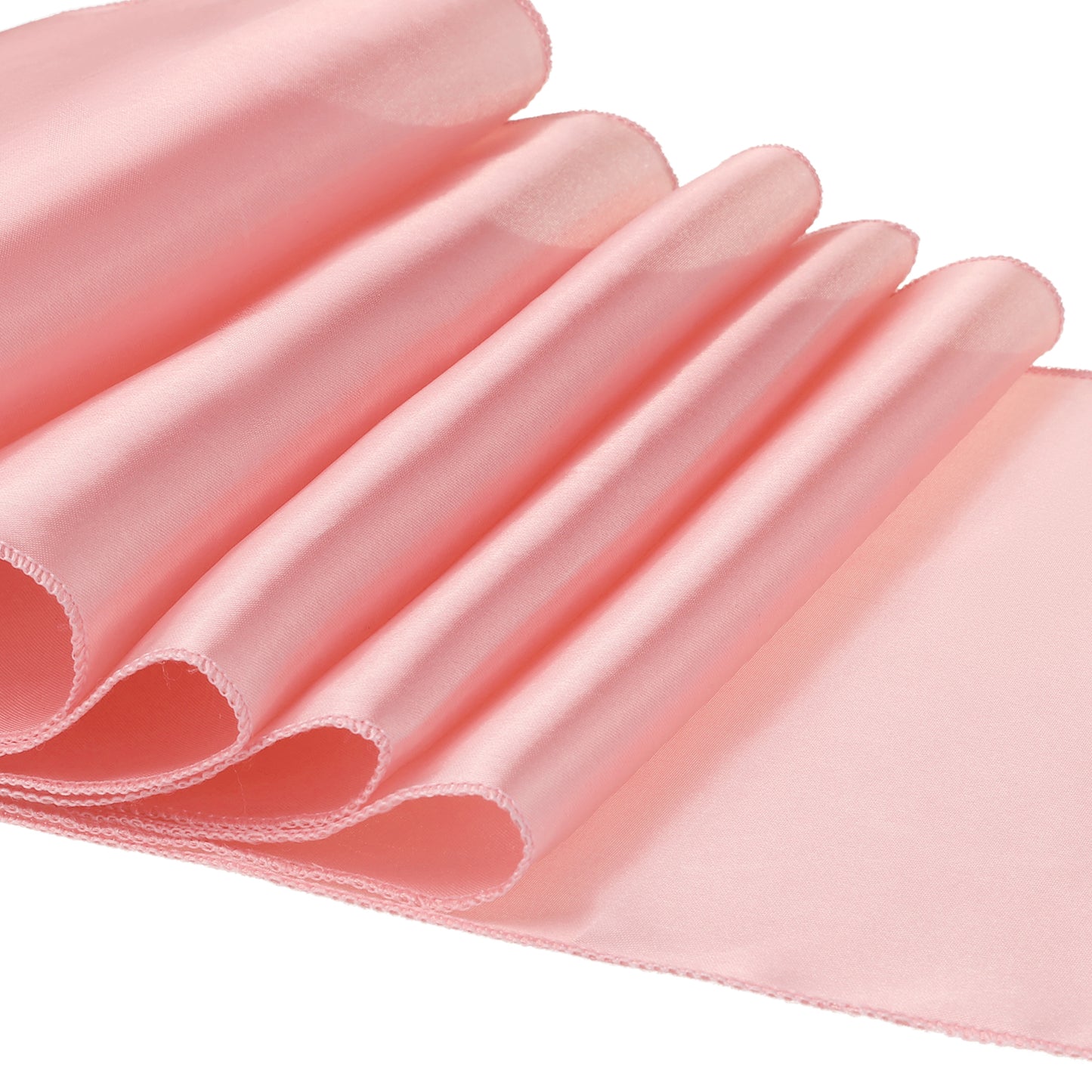 10 Pack Satin Table Runner, Long Polyester Table Runners