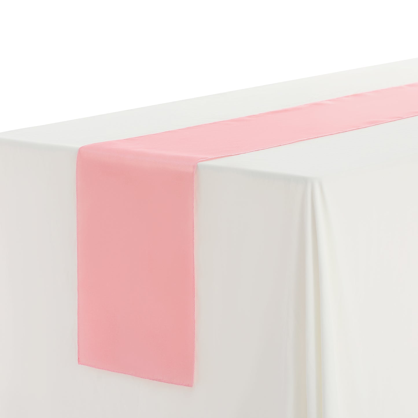 10 Pack Satin Table Runner, Long Polyester Table Runners