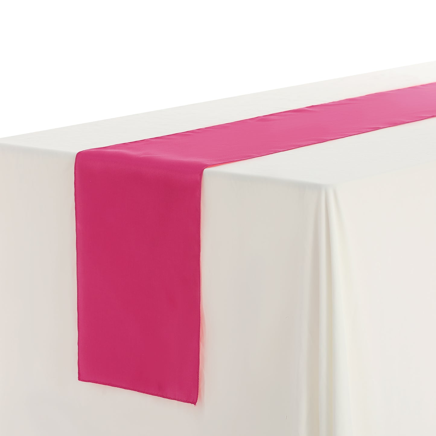 10 Pack Satin Table Runner, Long Polyester Table Runners