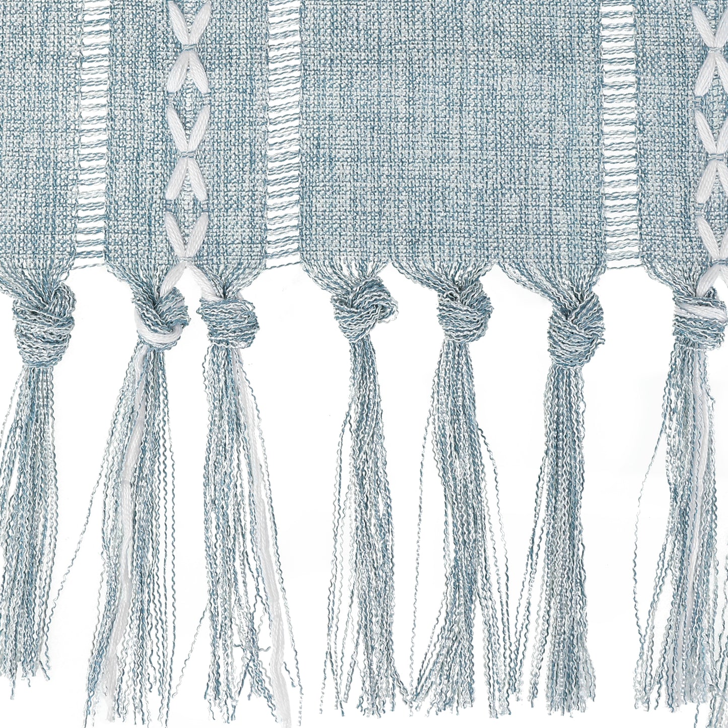 1 Pack Rustic Table Runner, Farmhouse Table Runners with Tassels, Rustic Table Runner