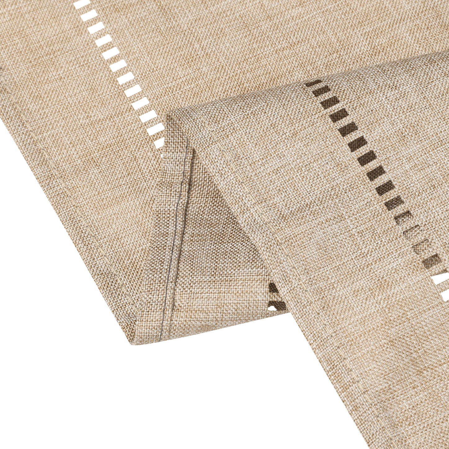 1 Pack Linen Table Runner, Farmhouse Style Tabletop Collection Table Runners