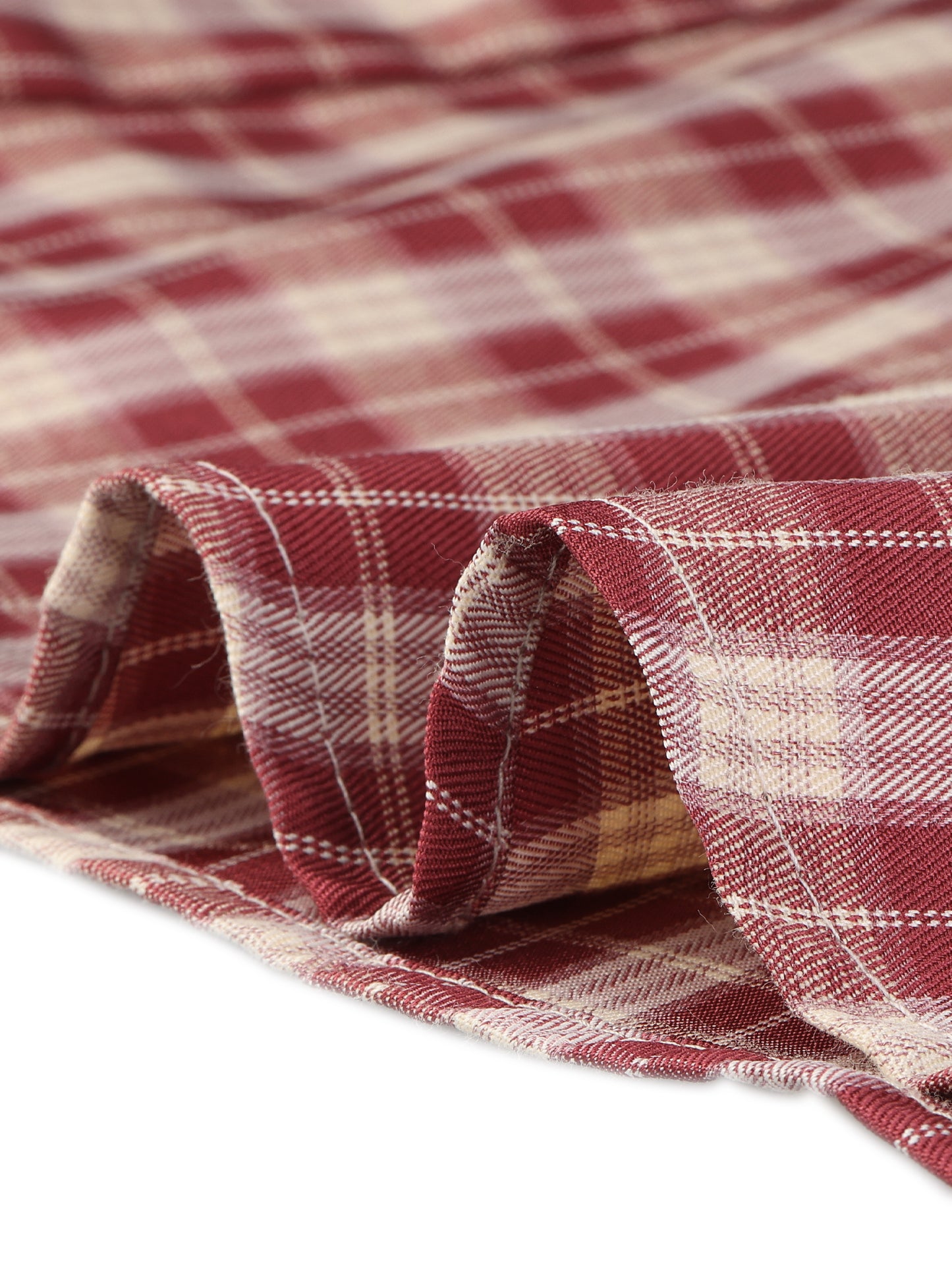 Faldas a cuadros vintage para mujer, falda midi plisada de cintura alta y corte A