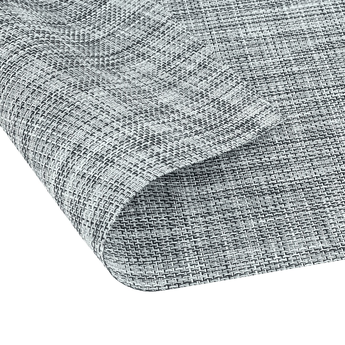 WovenTable Placemats Set of 6 Placemats Heat Resistant Water Proof Wipe Clean 18*12in