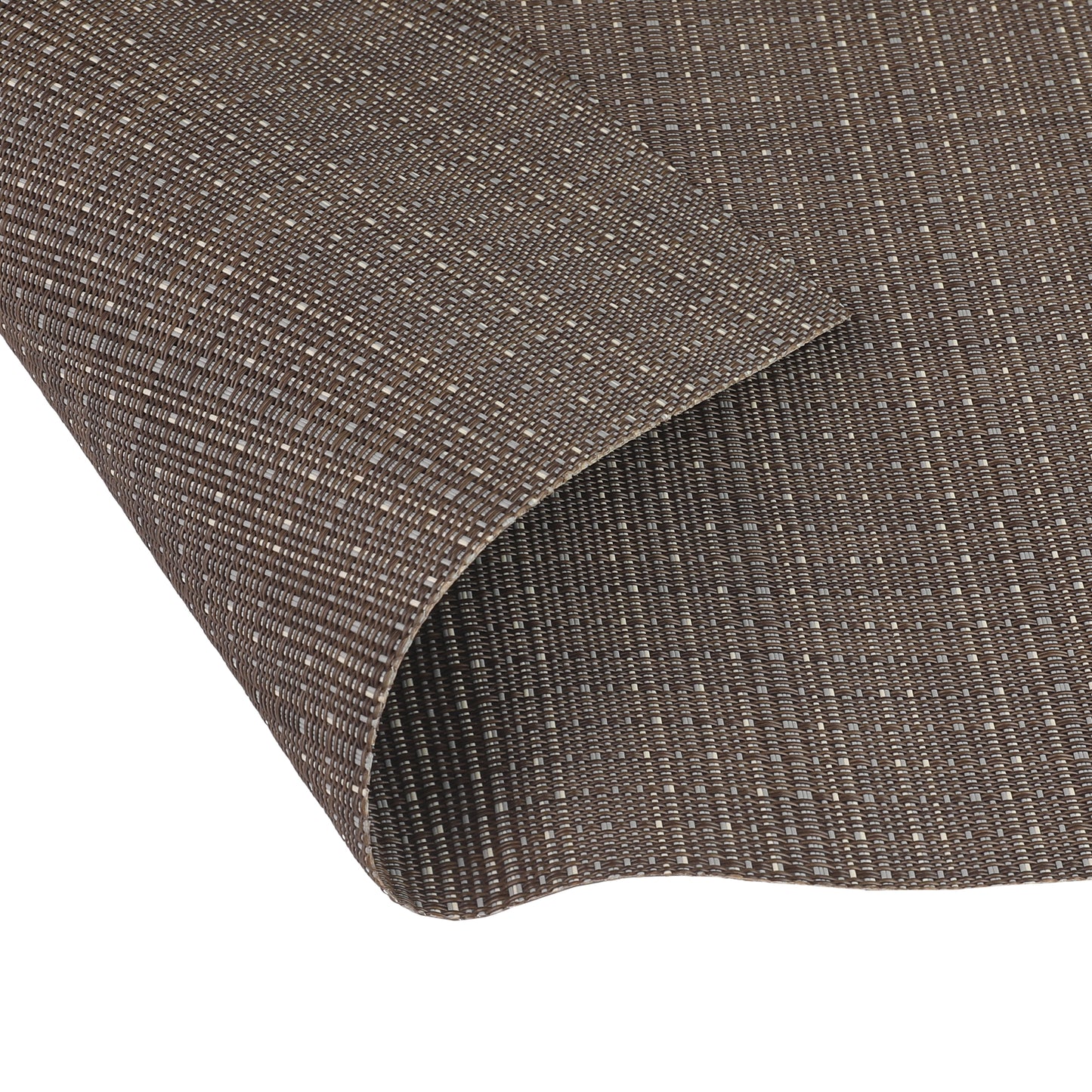WovenTable Placemats Set of 6 Placemats Heat Resistant Water Proof Wipe Clean 18*12in