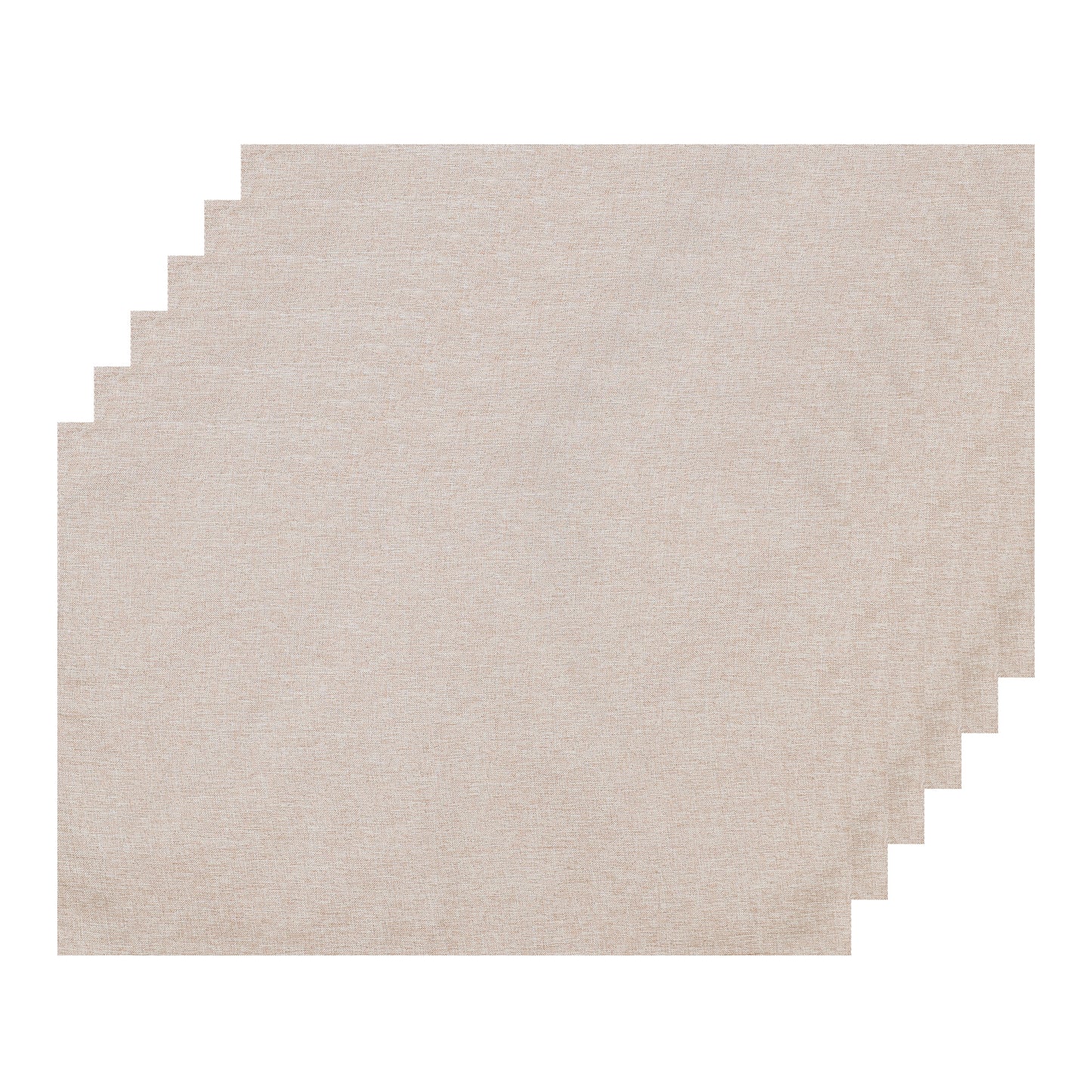 Placemats Set of 6, Heat Resistant Place Mats, Imitation Linen Place Mat 19*13in