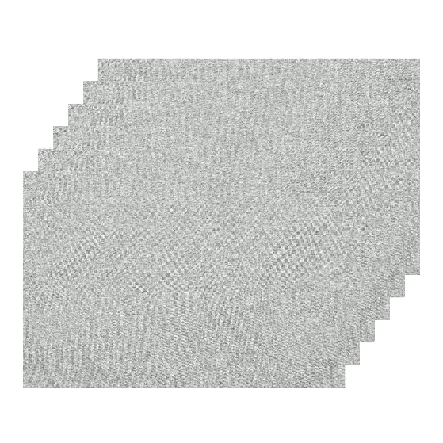 Placemats Set of 6, Heat Resistant Place Mats, Imitation Linen Place Mat 19*13in