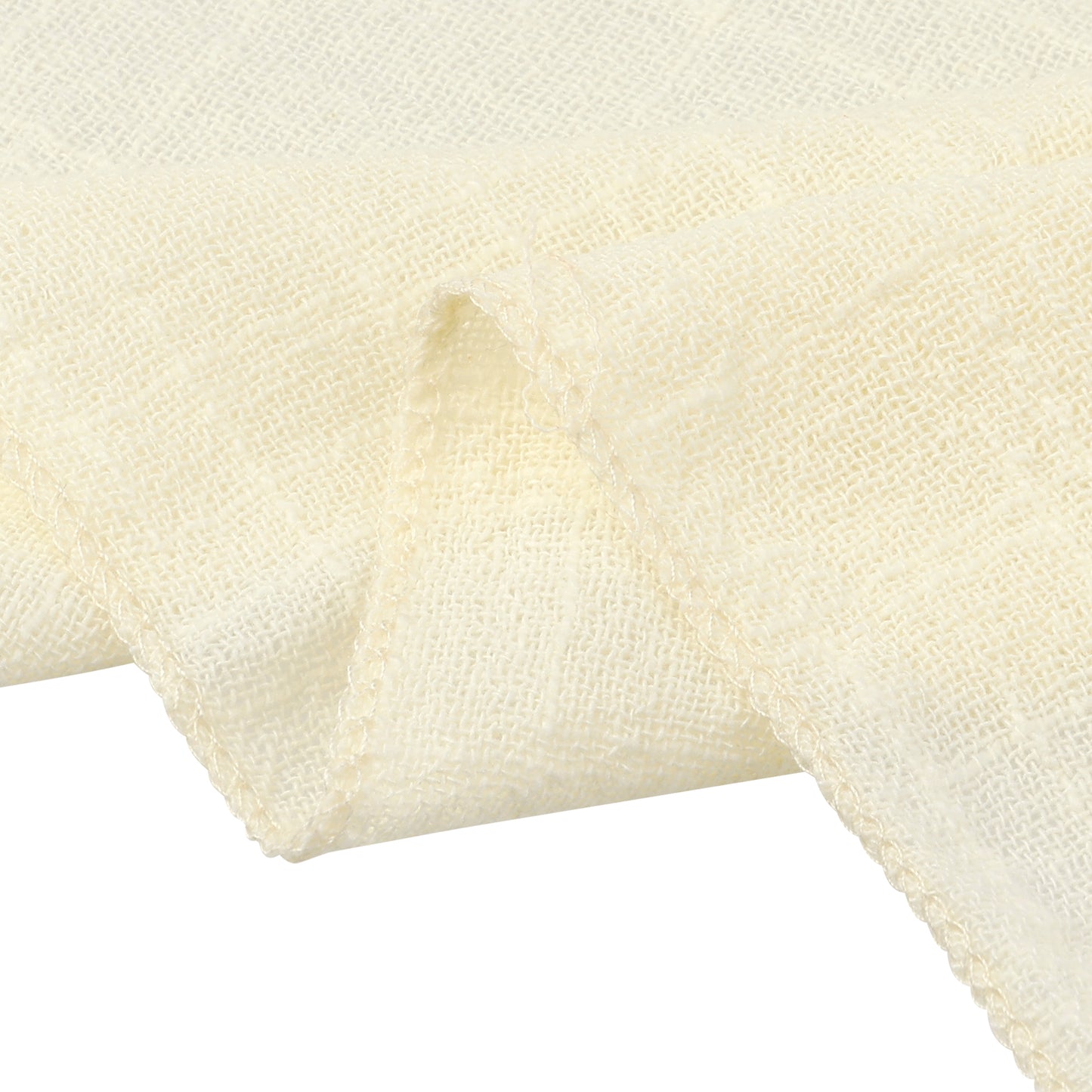 12 Pack Gauze Cloth Napkins Soft Cotton Weddings Decorative Parties 17*17in