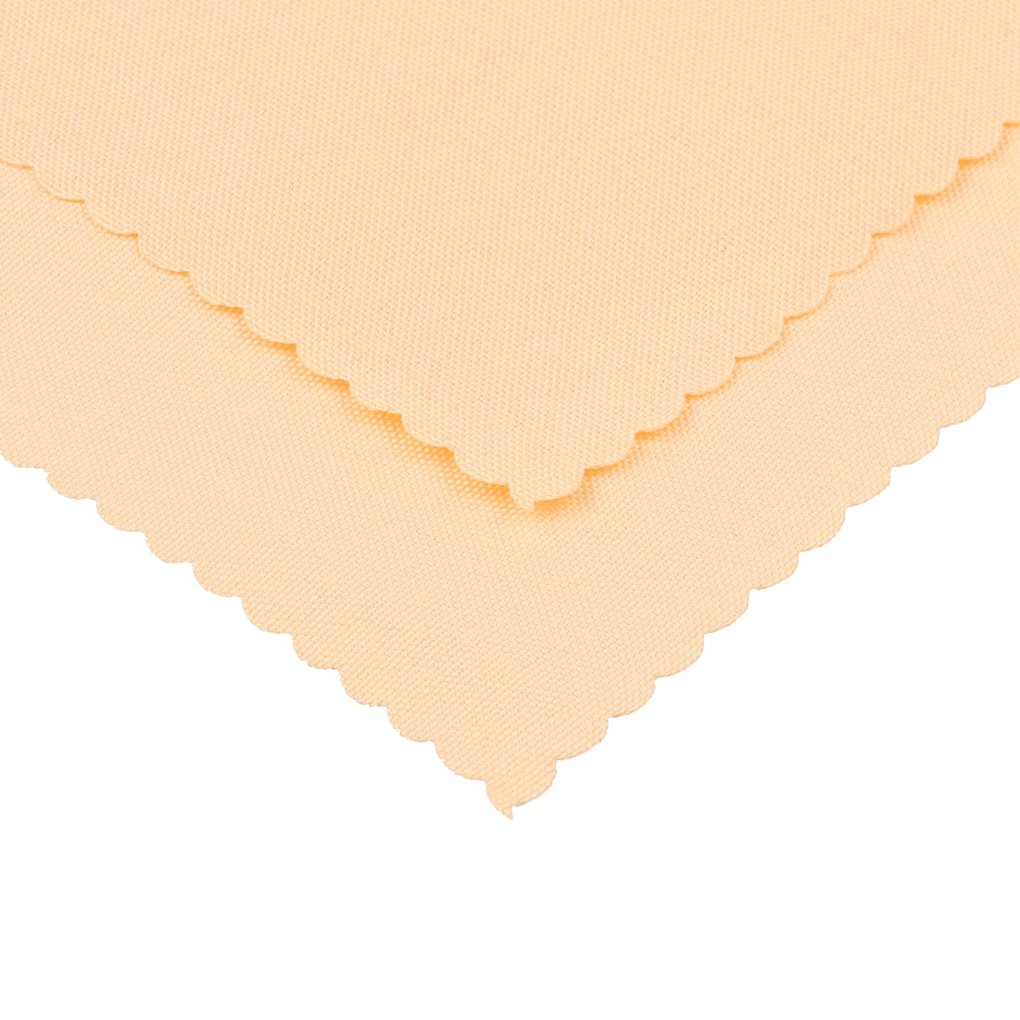 6 Pack Solid Washable Fabric Napkins, Polyester Cloth Napkins, Perfect for Weddings 19*19in