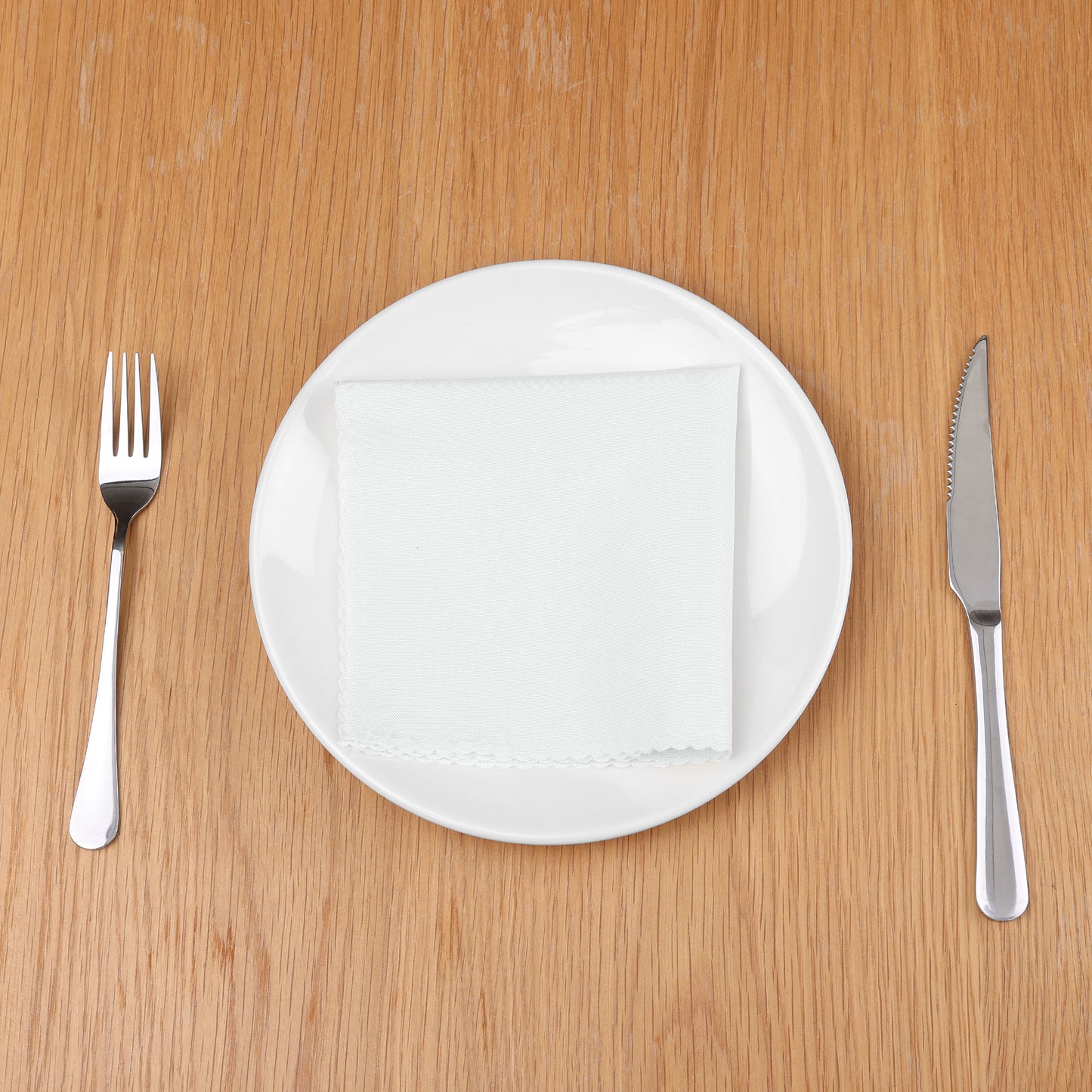 12 Pack Polyester Cloth Napkins, Great Napkins for Parties Weddings 12*12in