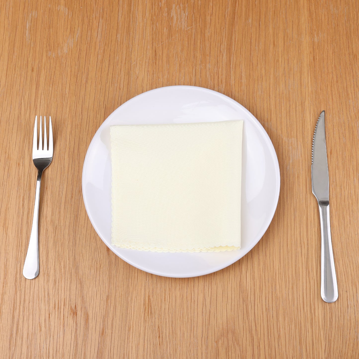12 Pack Polyester Cloth Napkins, Great Napkins for Parties Weddings 12*12in