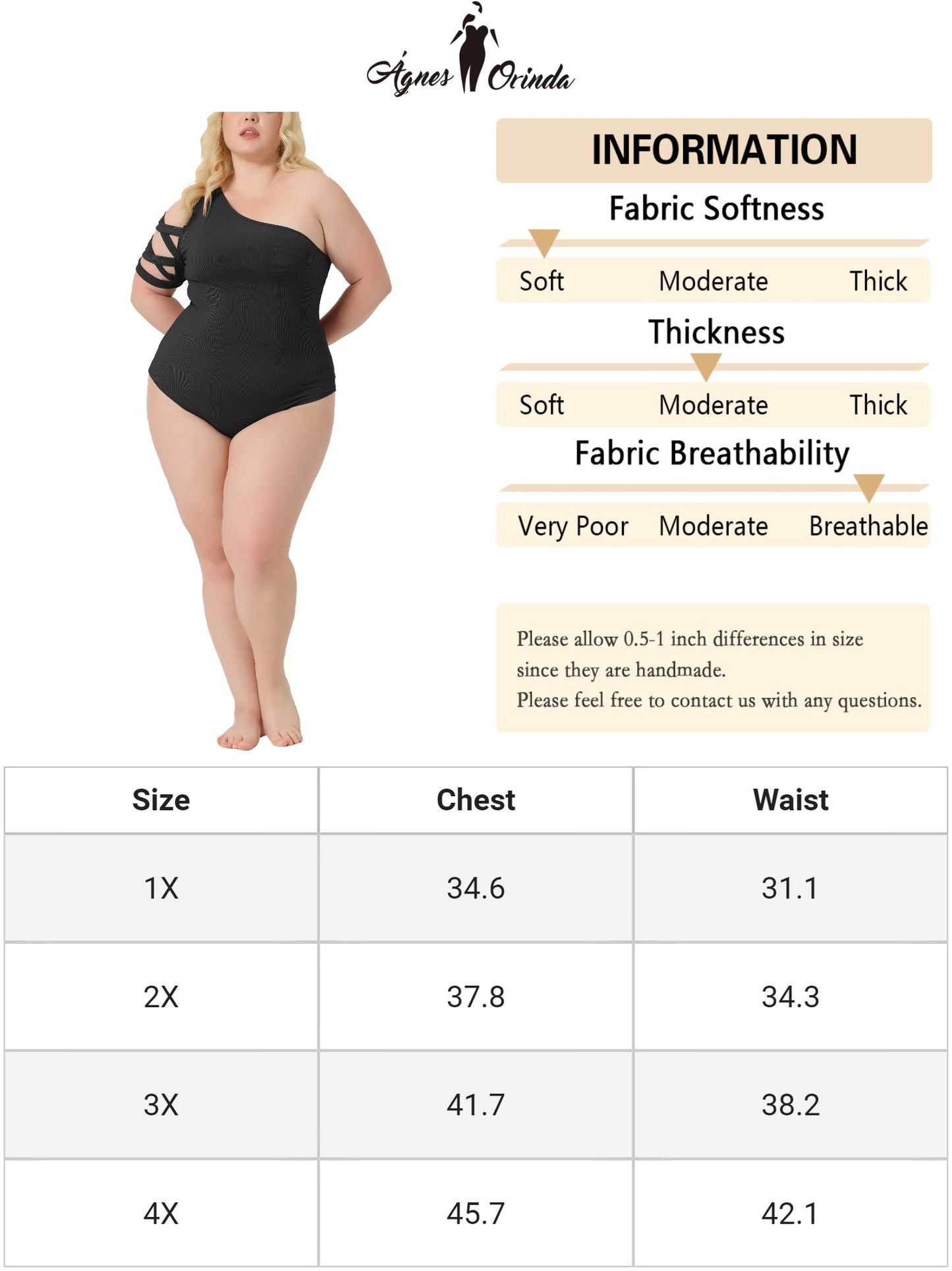 Body sexy de talla grande para mujer, sin mangas, con hombros descubiertos, mono, top
