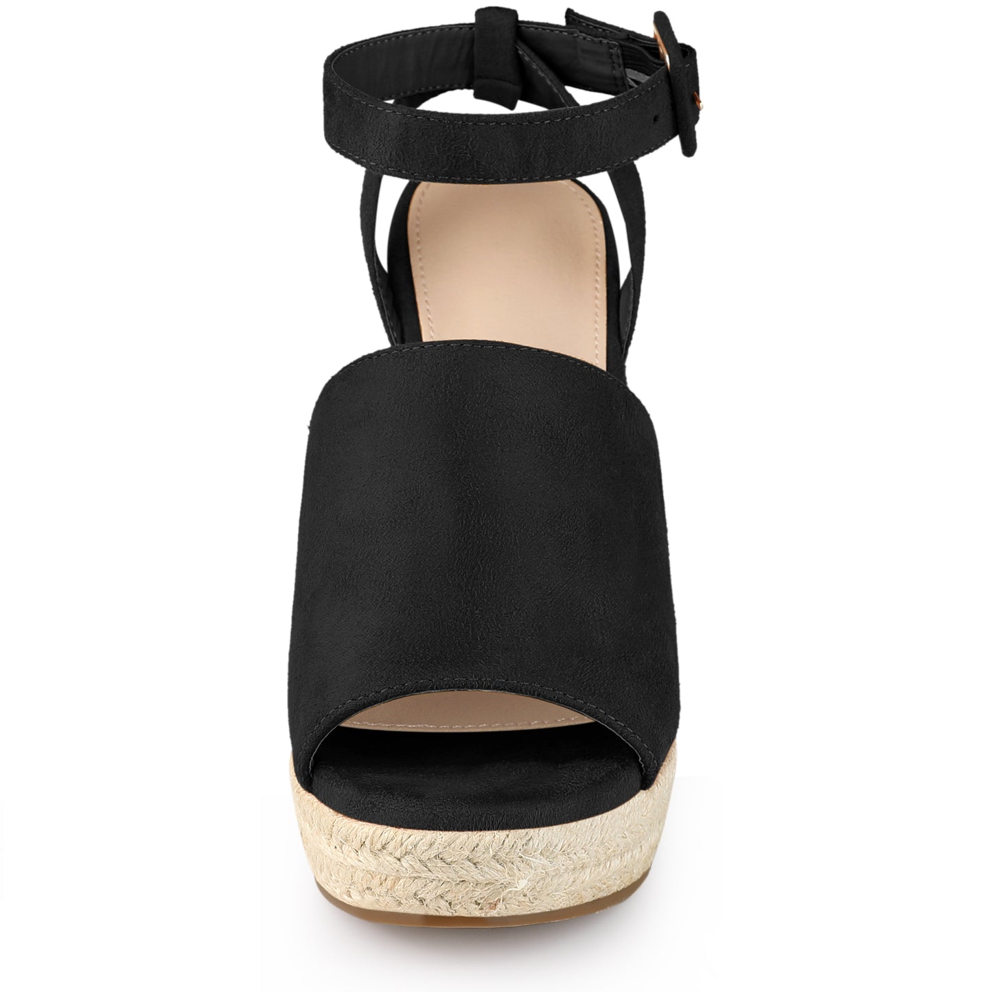 Women's Espadrille Platform Heels Slingback Wedges Sandals