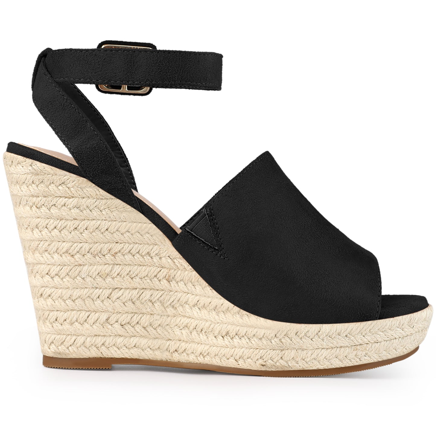 Women's Espadrille Platform Heels Slingback Wedges Sandals