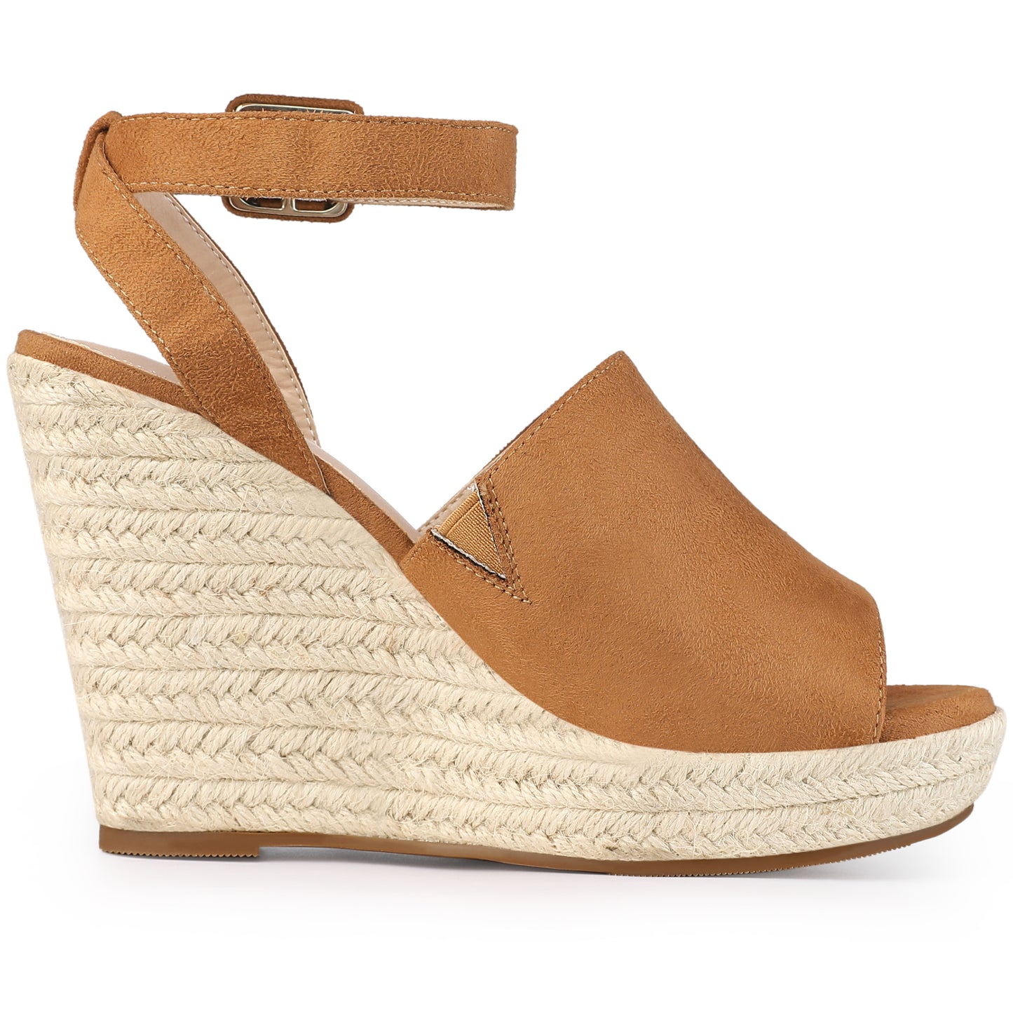 Women's Espadrille Platform Heels Slingback Wedges Sandals