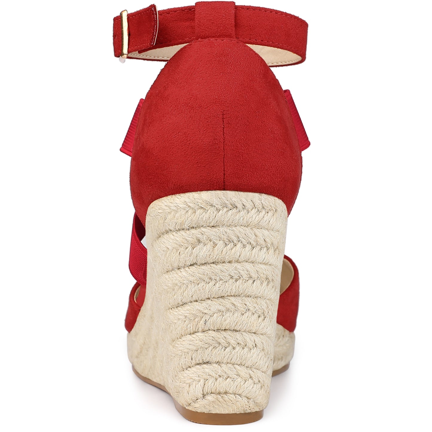 Women's Espadrilles Closed Toe Wedges Heels Sandals